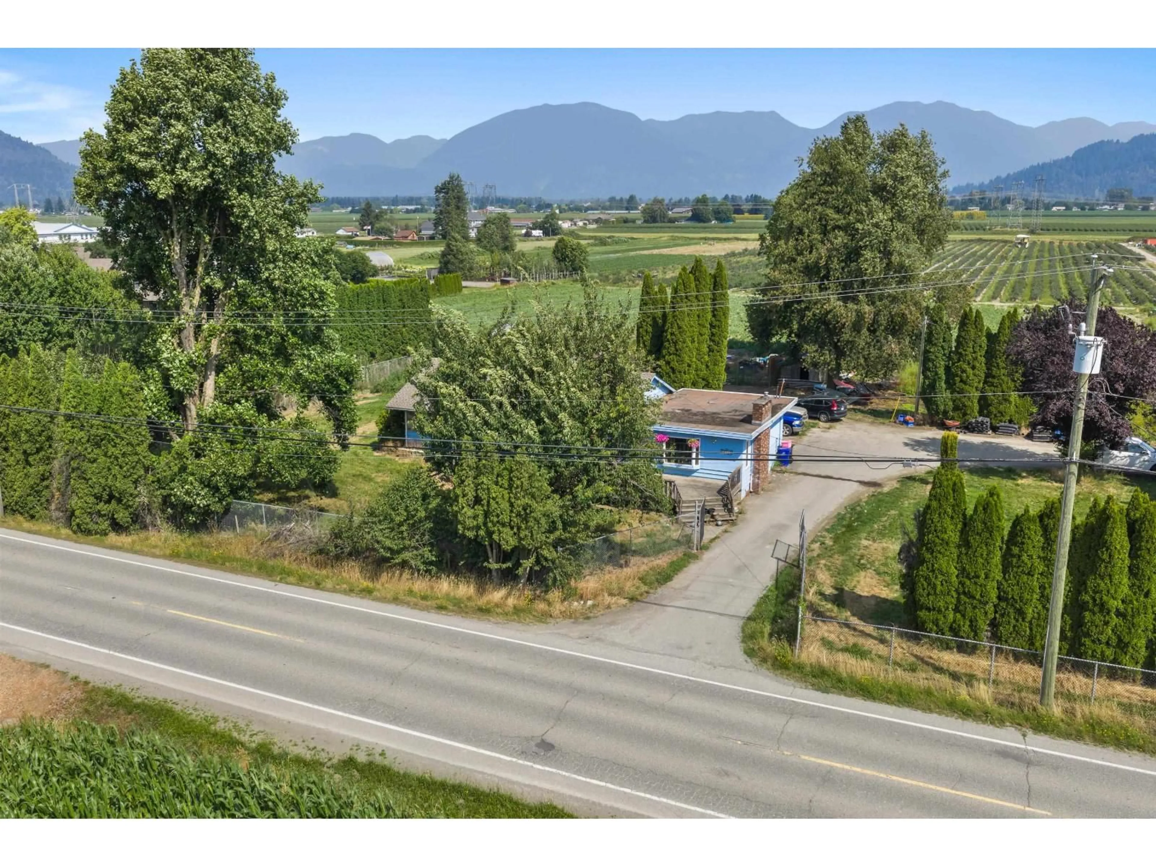 A pic from outside/outdoor area/front of a property/back of a property/a pic from drone, mountain view for 42747 KEITH WILSON ROAD, Sardis - Greendale British Columbia V2R4B3