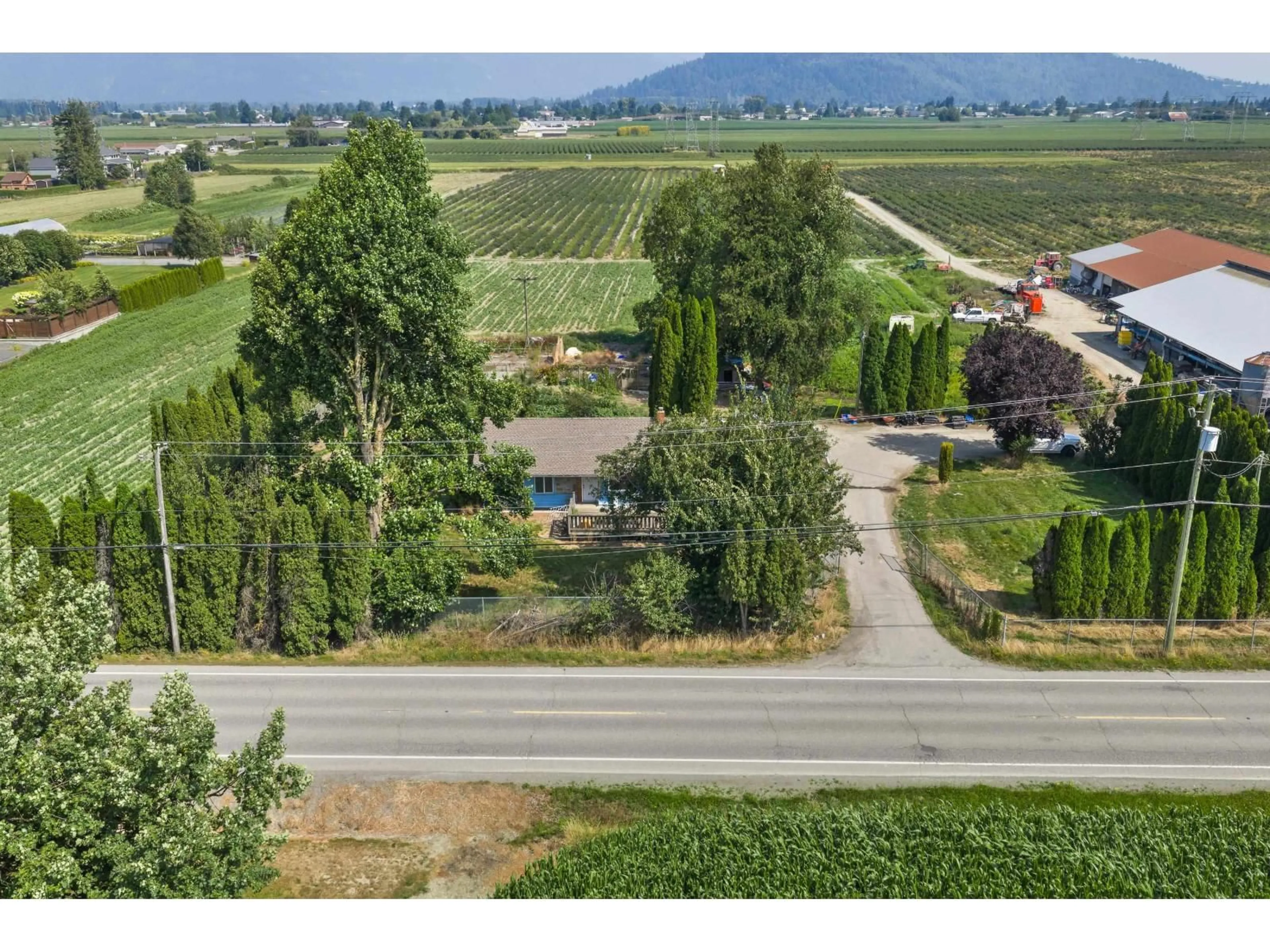 A pic from outside/outdoor area/front of a property/back of a property/a pic from drone, mountain view for 42747 KEITH WILSON ROAD, Sardis - Greendale British Columbia V2R4B3
