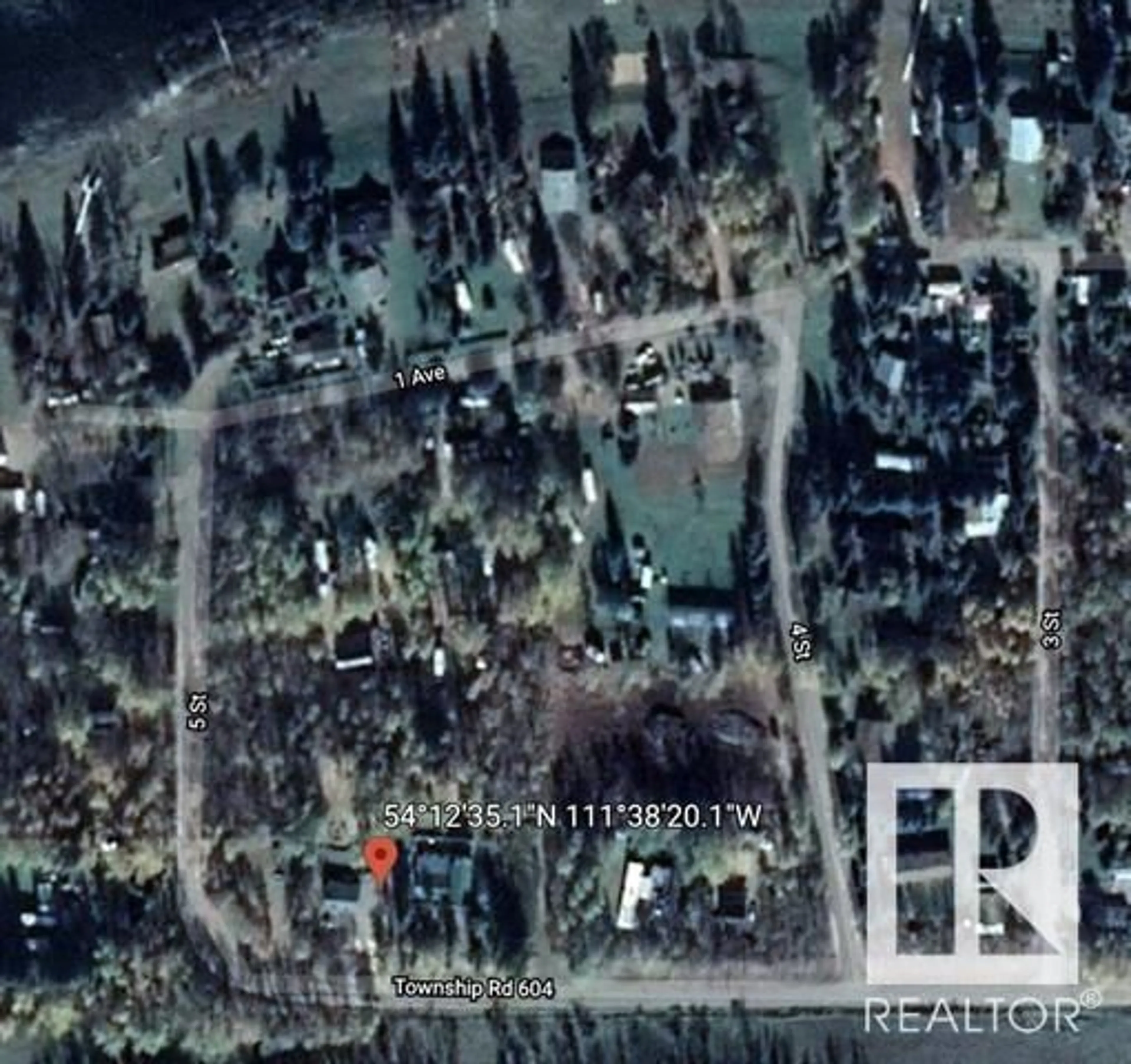 Picture of a map for 219/221 TWP. RD. 604, Rural St. Paul County Alberta T0A3A0