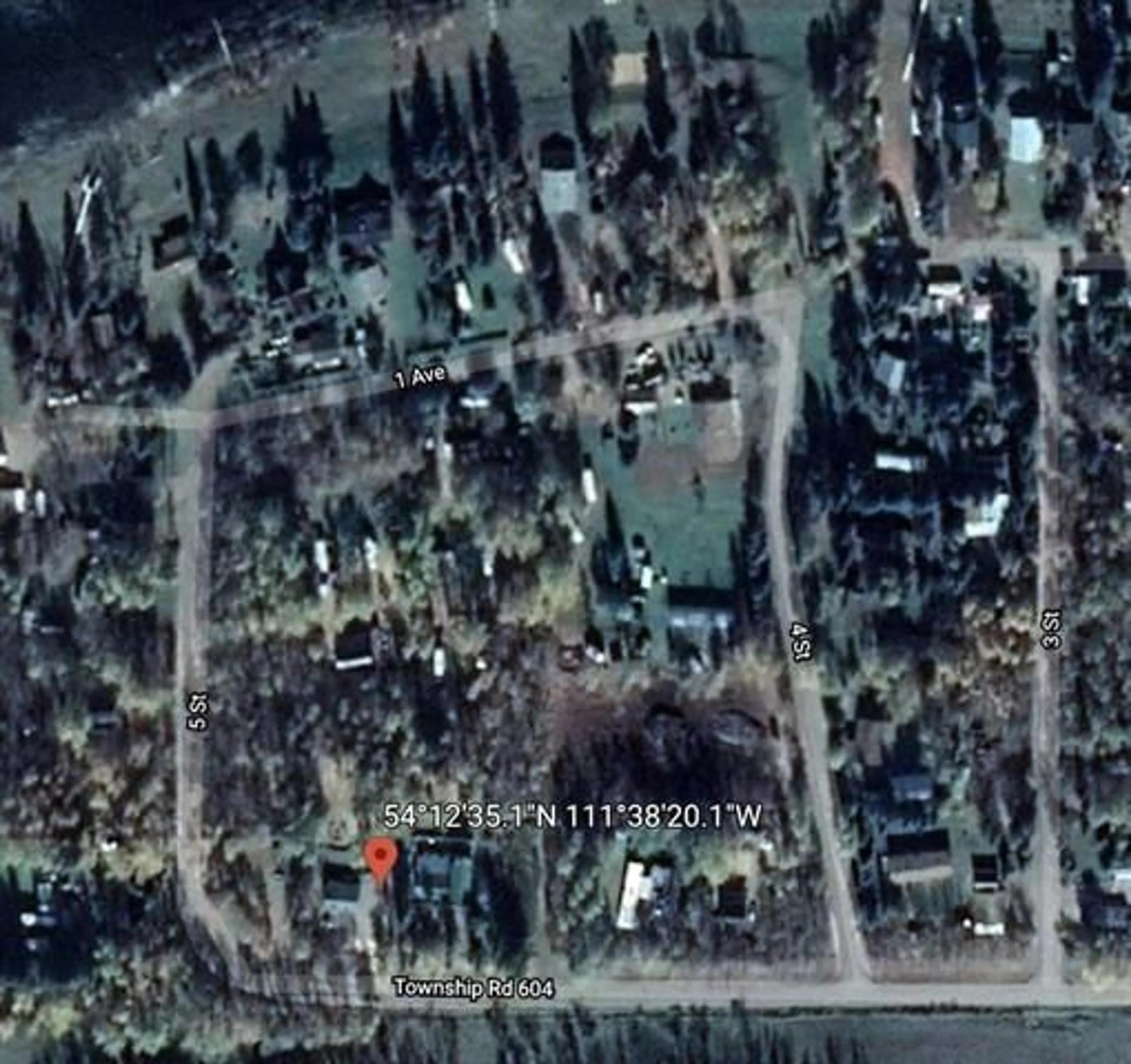 Picture of a map for 219/221 11502 Twp. Rd. 604, Rural St. Paul County Alberta T0A3A0