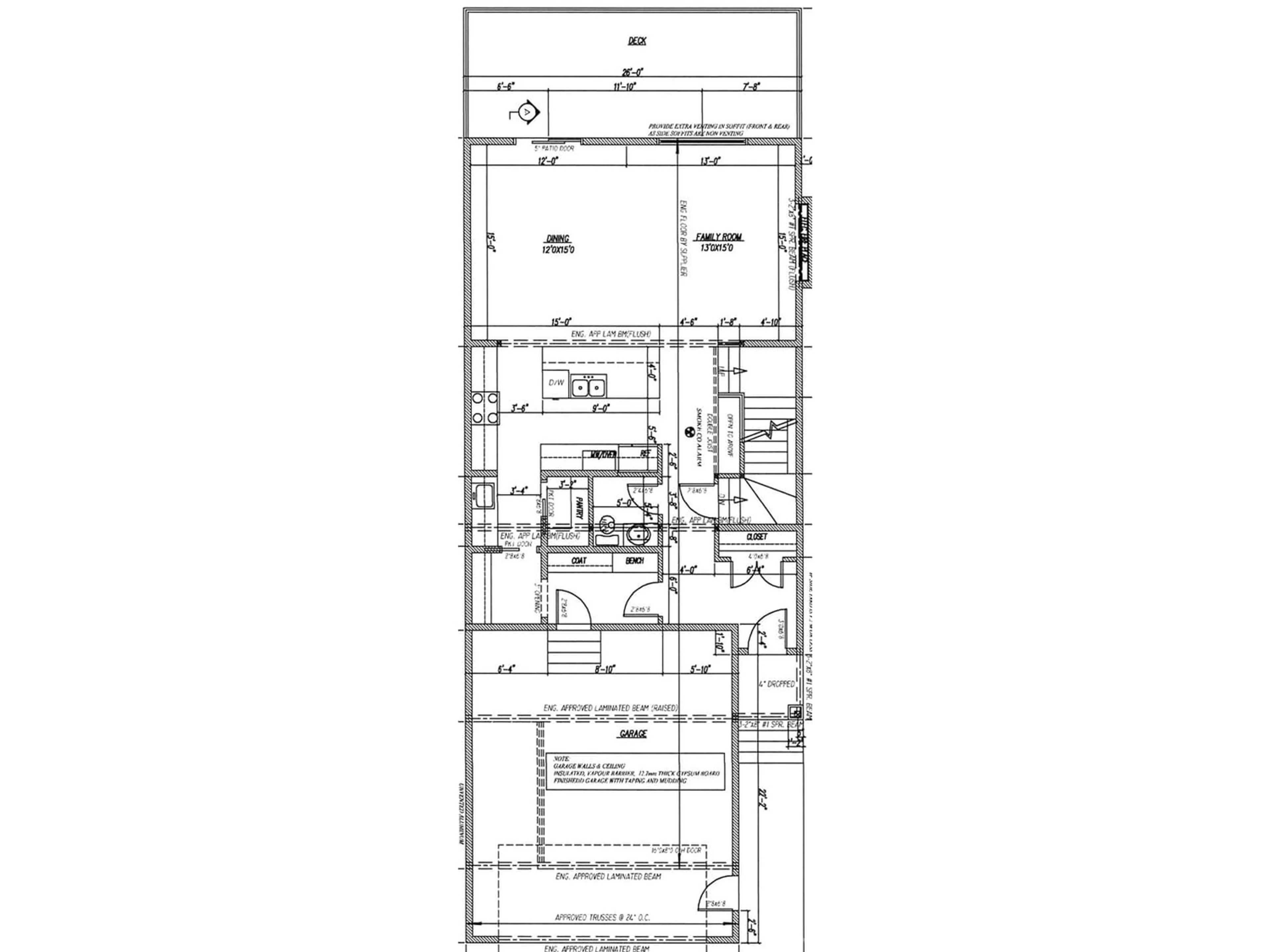 Floor plan for 66 Wynn RD, Fort Saskatchewan Alberta T8L0W5