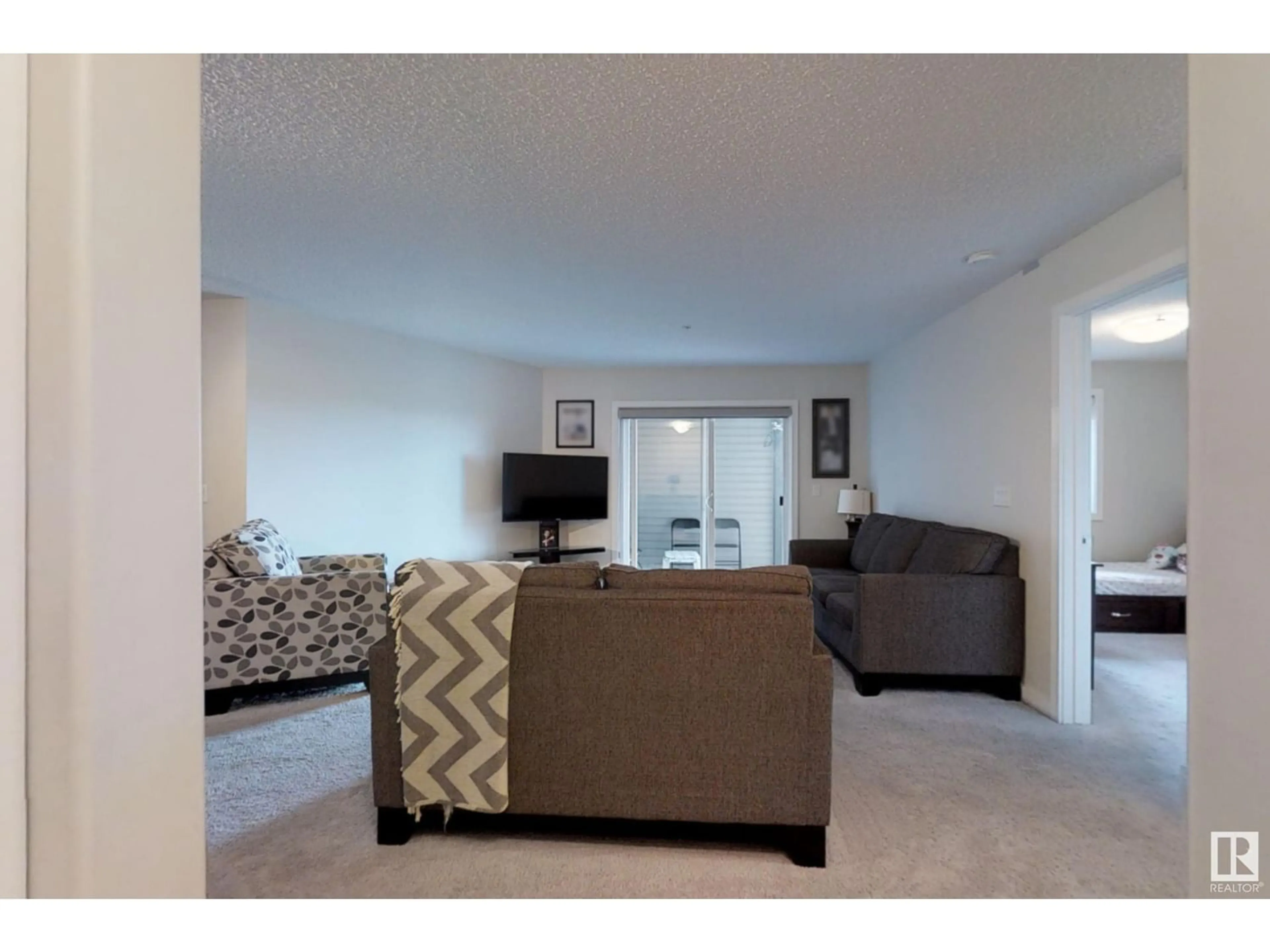 Living room for #324 14808 125 ST NW, Edmonton Alberta T5X0G1