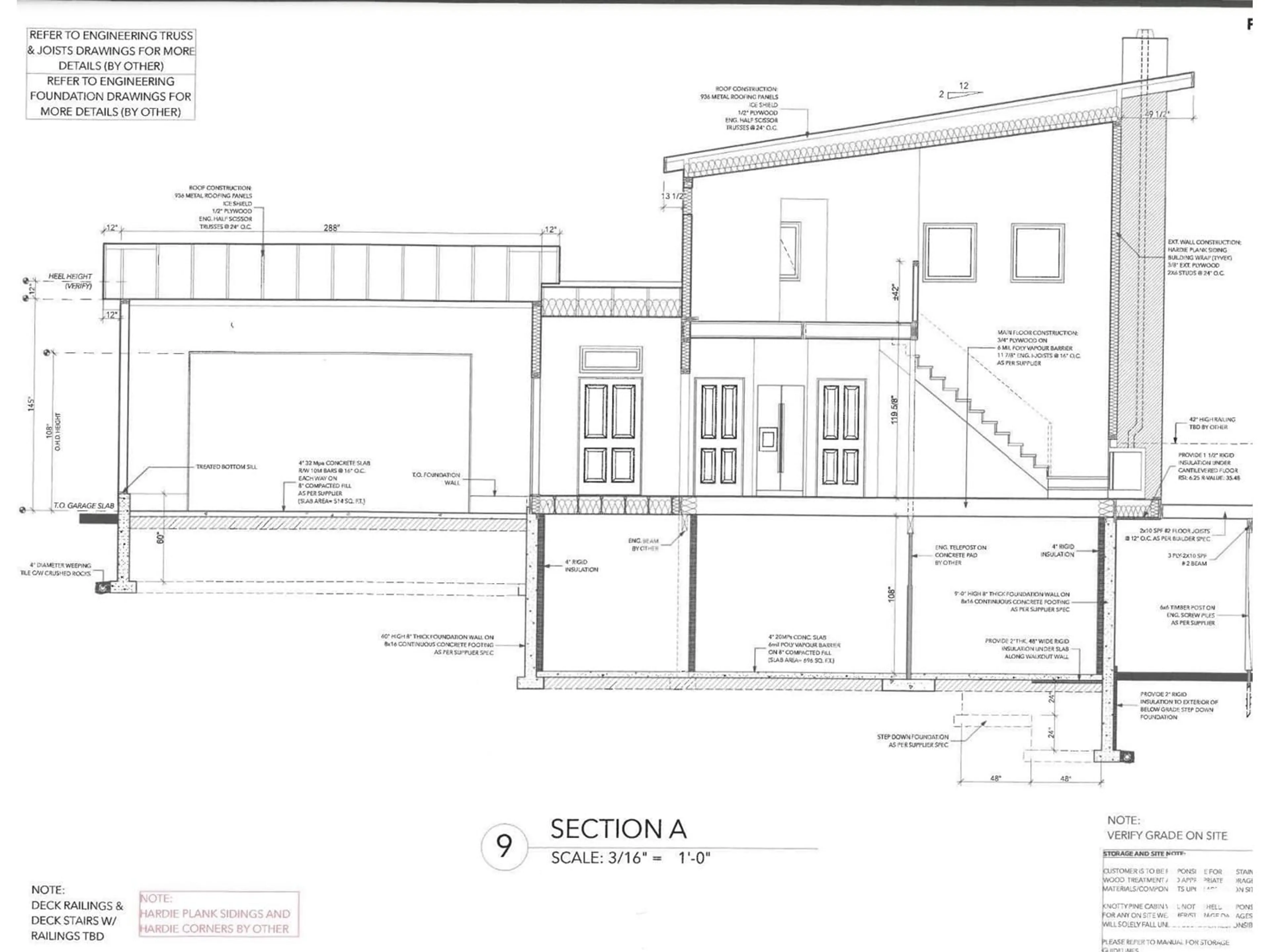 Floor plan for 5304 52 AV, Clyde Alberta T0G0P0