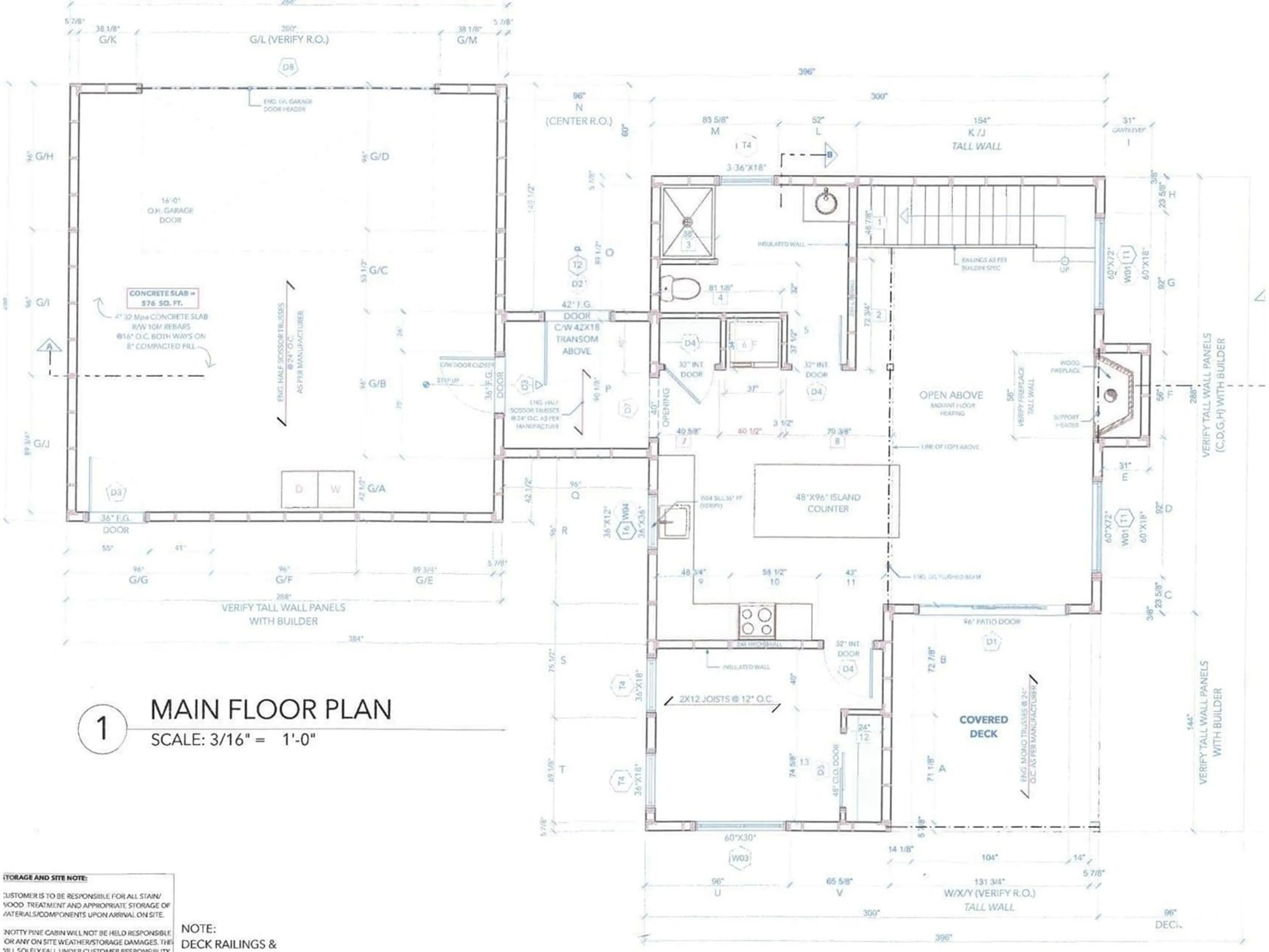 Floor plan for 5304 52 AV, Clyde Alberta T0G0P0