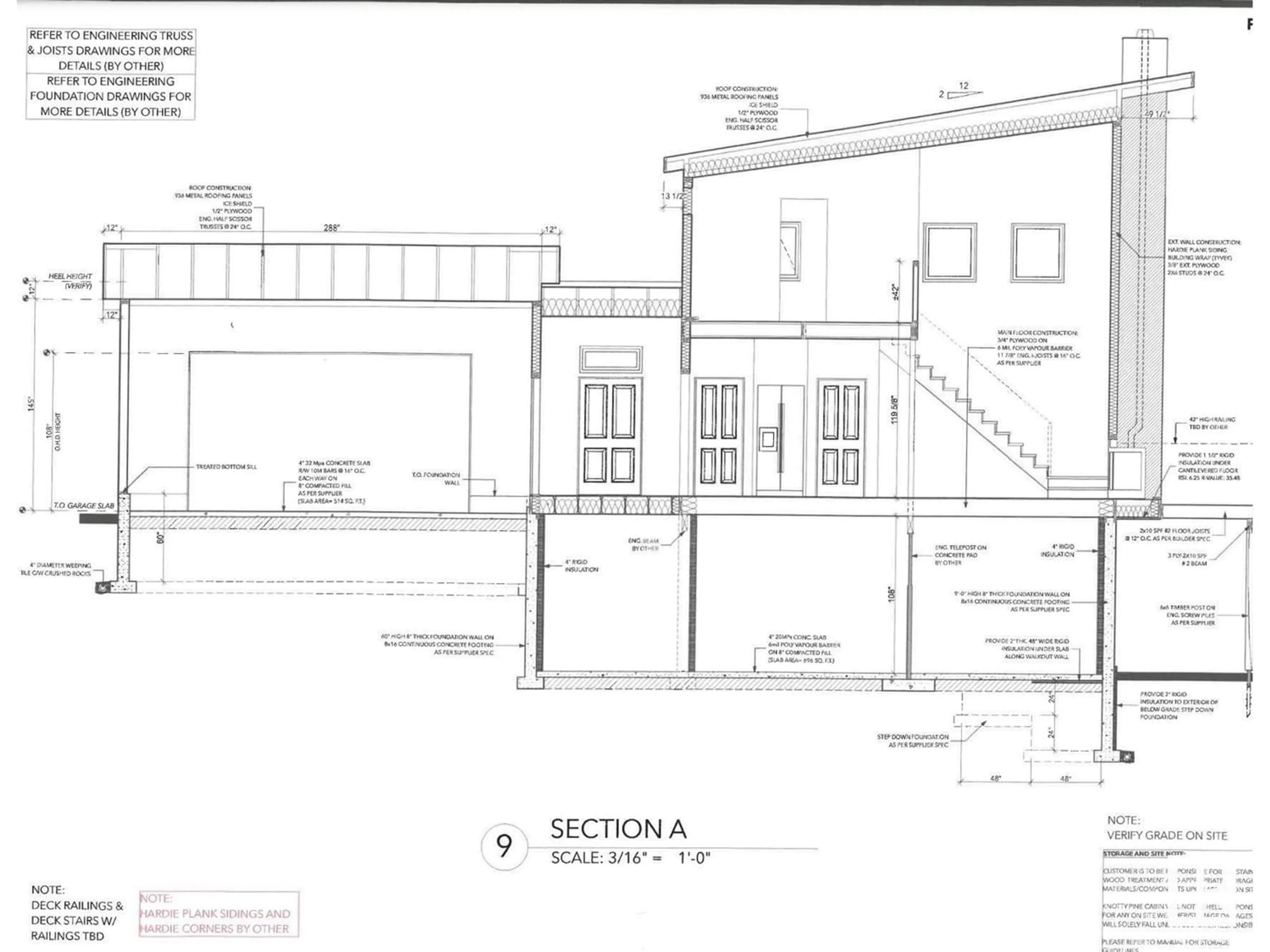 Floor plan for 5304 52 AV, Clyde Alberta T0G0P0