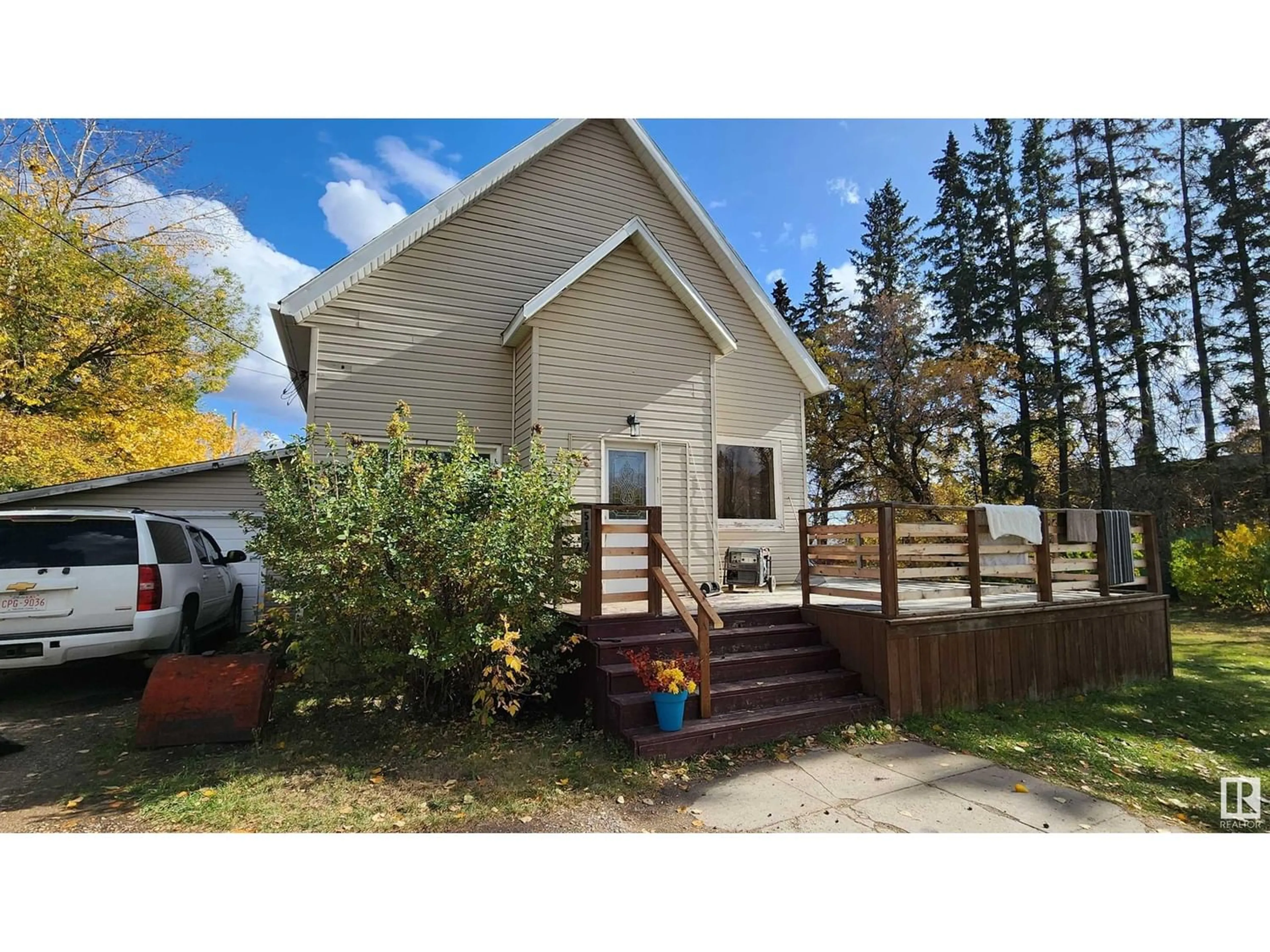 Frontside or backside of a home, cottage for 5117 48 ST, Elk Point Alberta T0A1A0