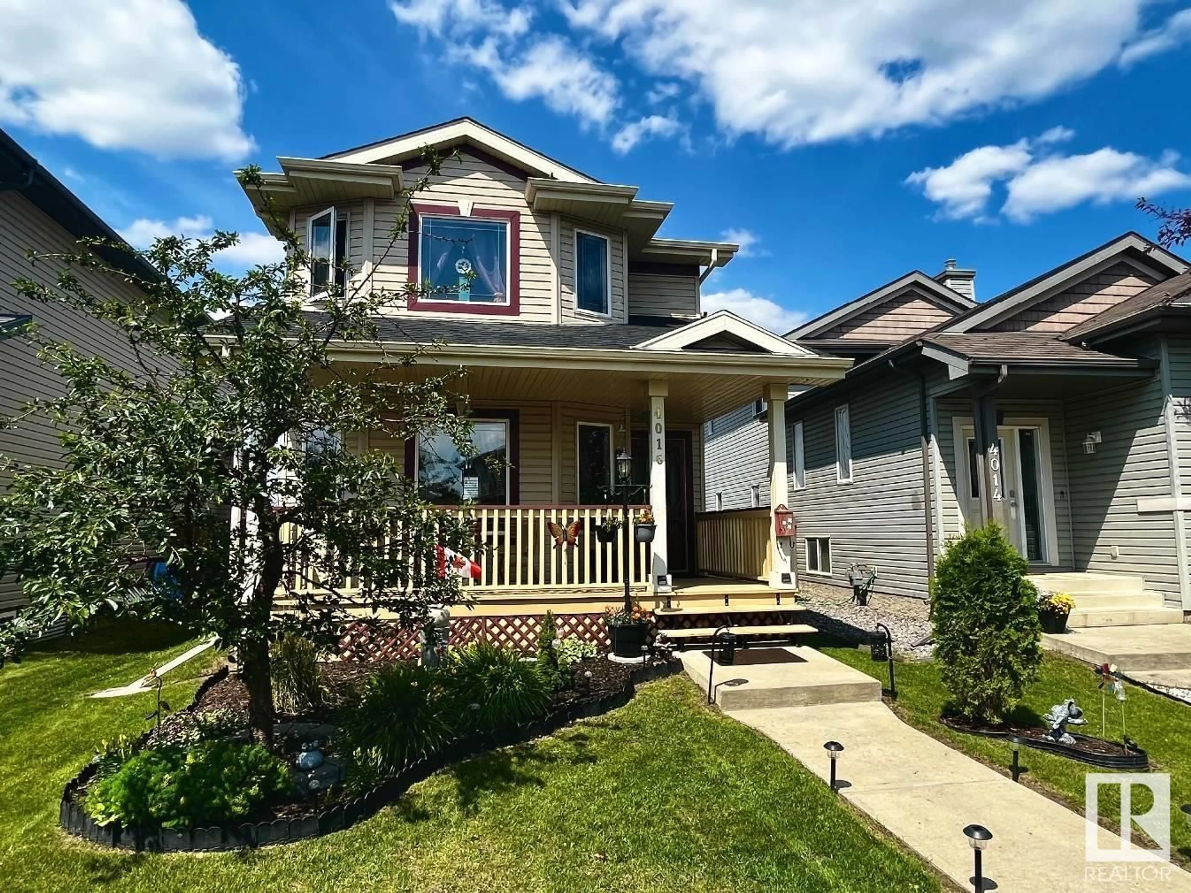 Frontside or backside of a home for 4016 158 AV NW, Edmonton Alberta T5Y0A3