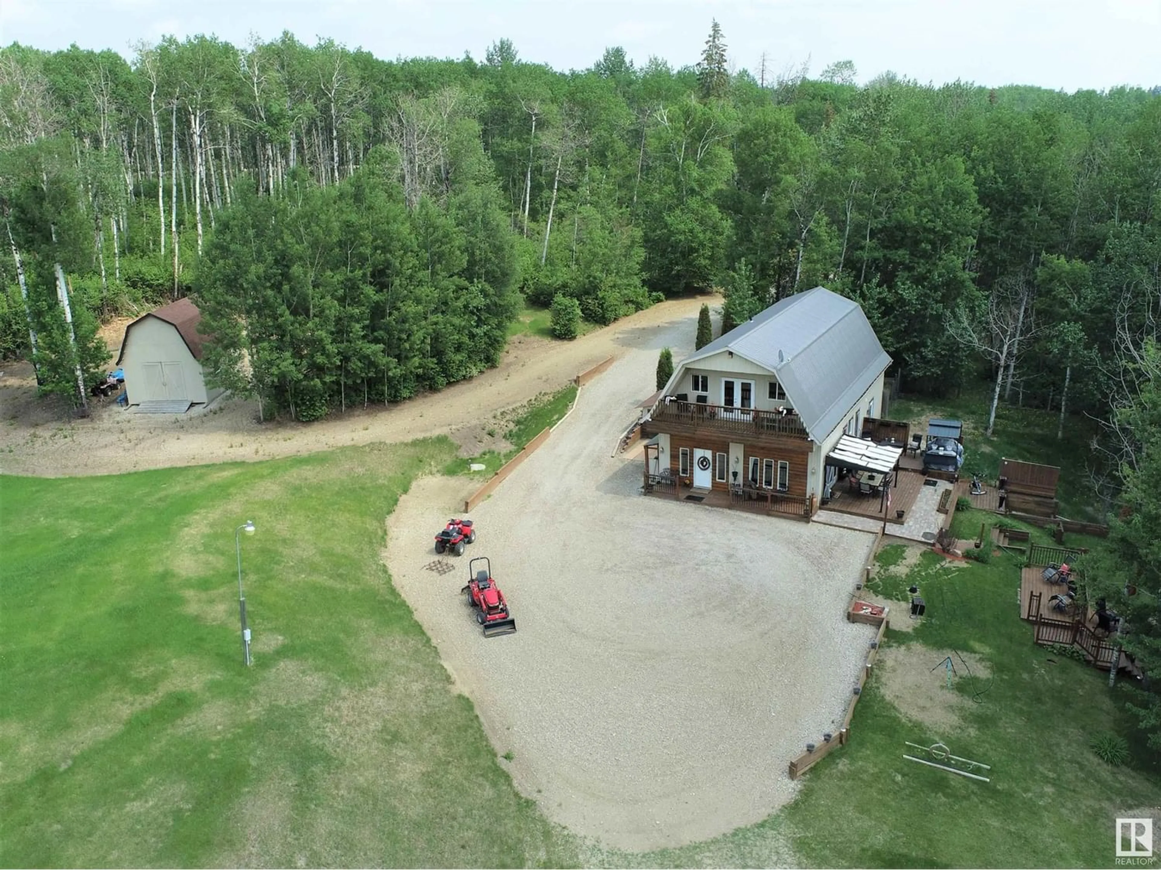Frontside or backside of a home for 2304 TWP RD 525, Rural Parkland County Alberta T7Y3P3