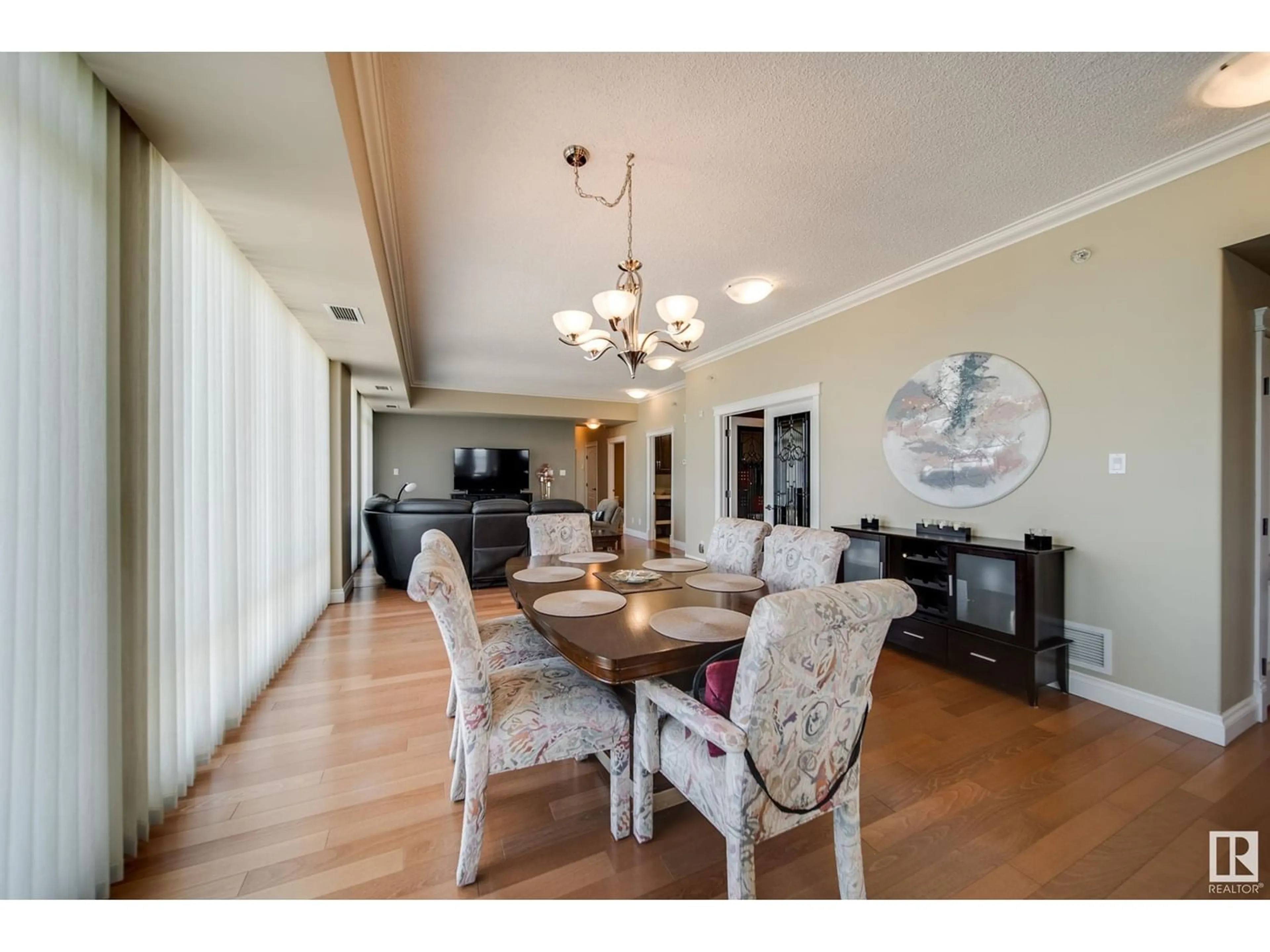 Dining room for #1403 6608 28 AV NW, Edmonton Alberta T6K2R1