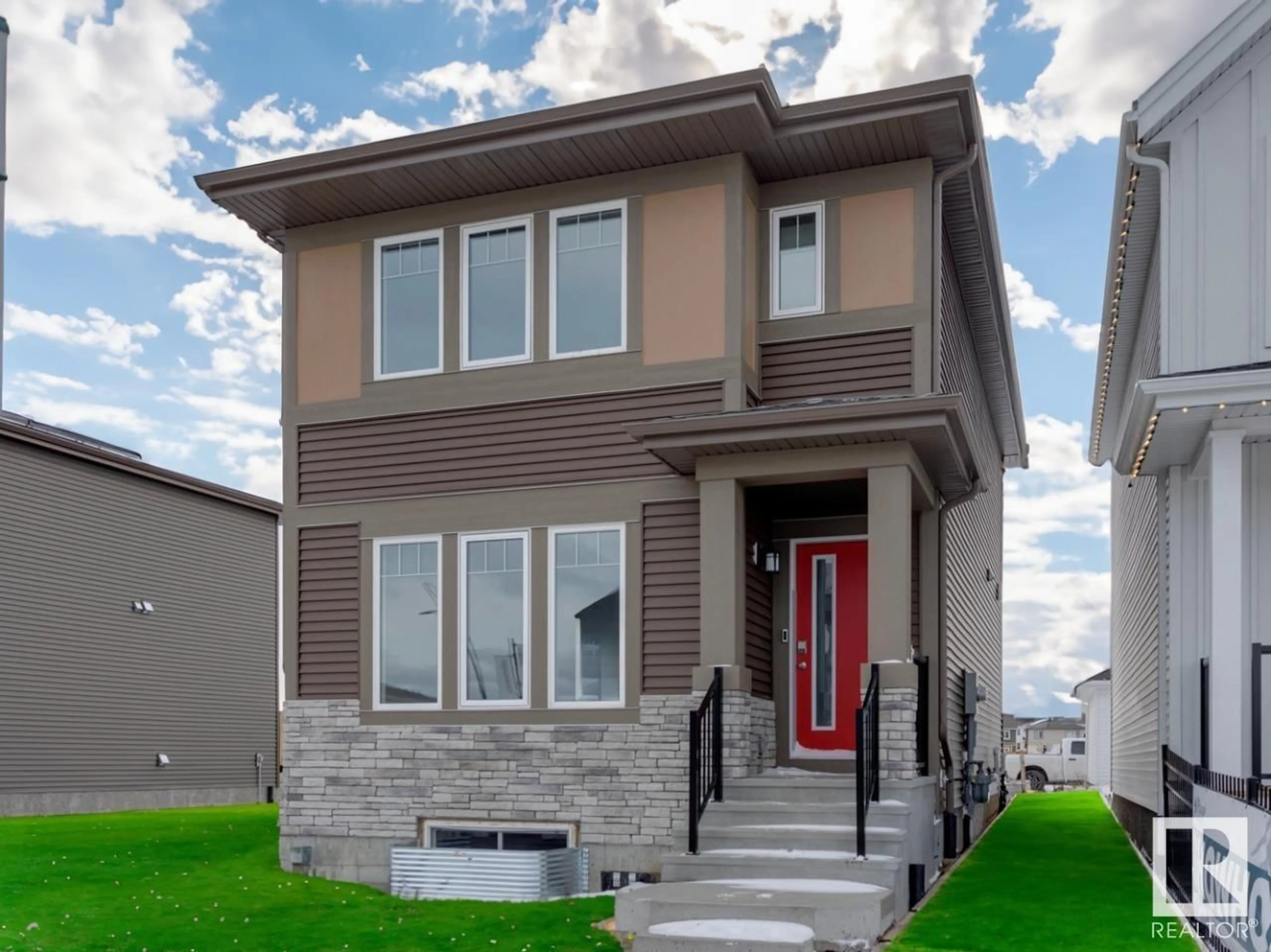 Frontside or backside of a home for 20415 25 AV NW, Edmonton Alberta T6M1N9