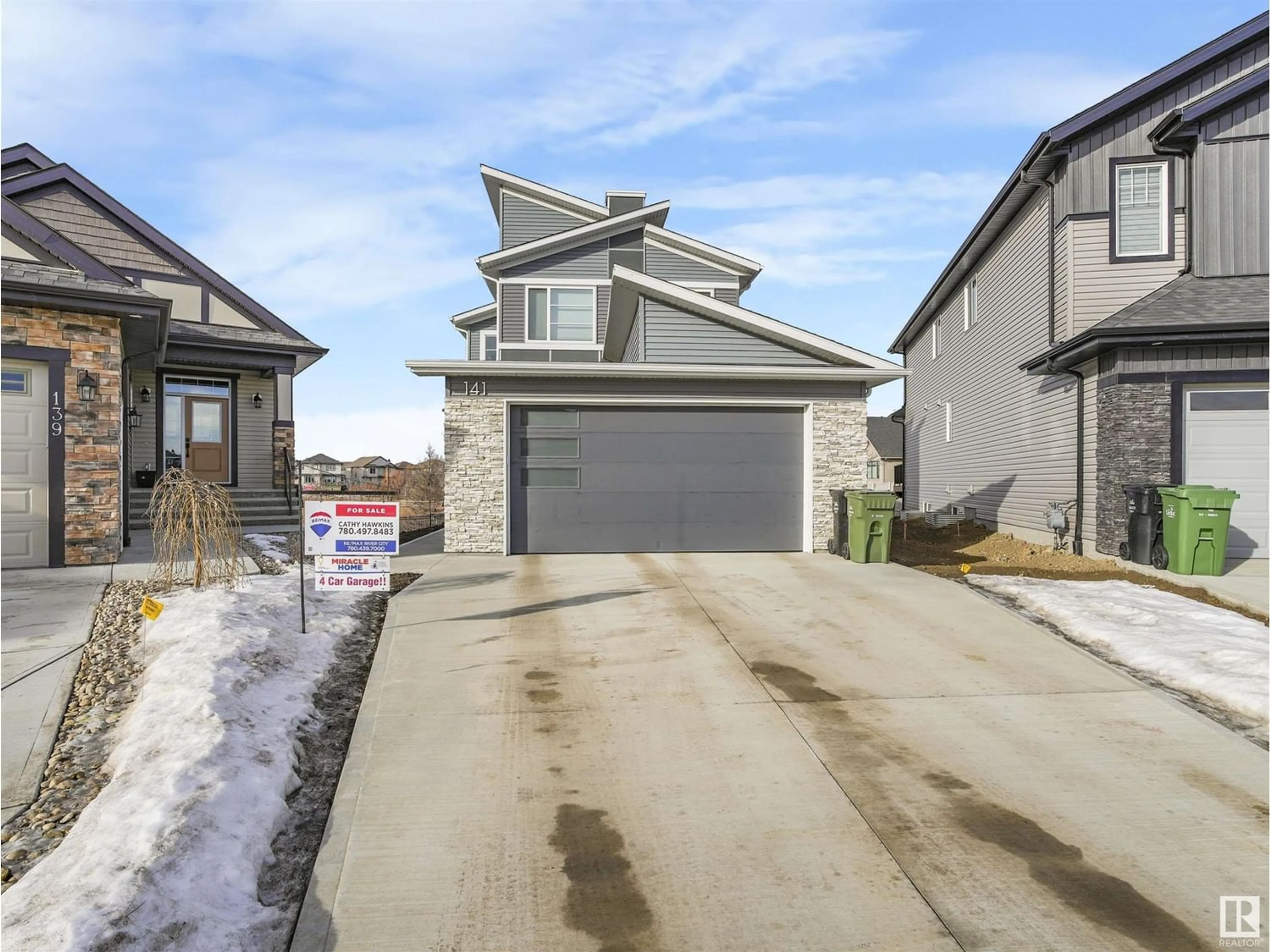 Frontside or backside of a home for 141 KIDD CR, Leduc Alberta T9E1N6