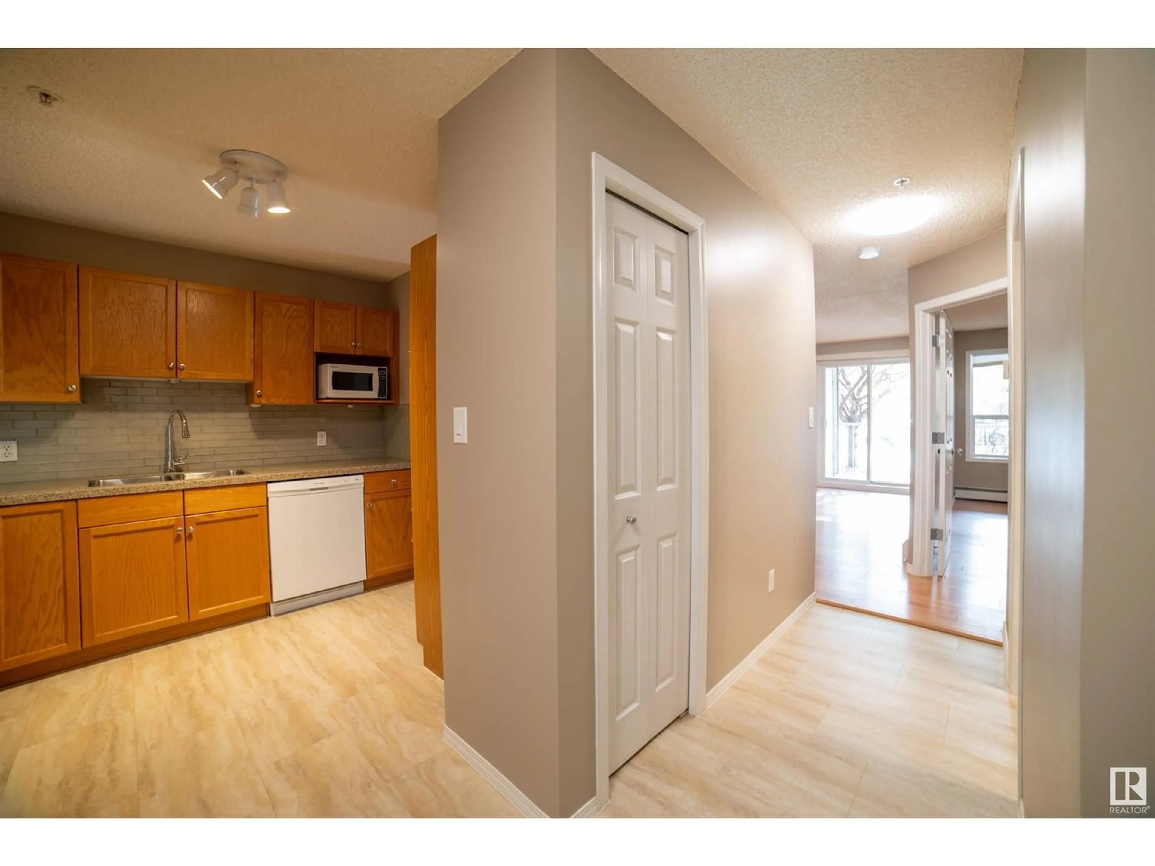 Standard kitchen for #101 11104 109 AV NW, Edmonton Alberta T5H1E1