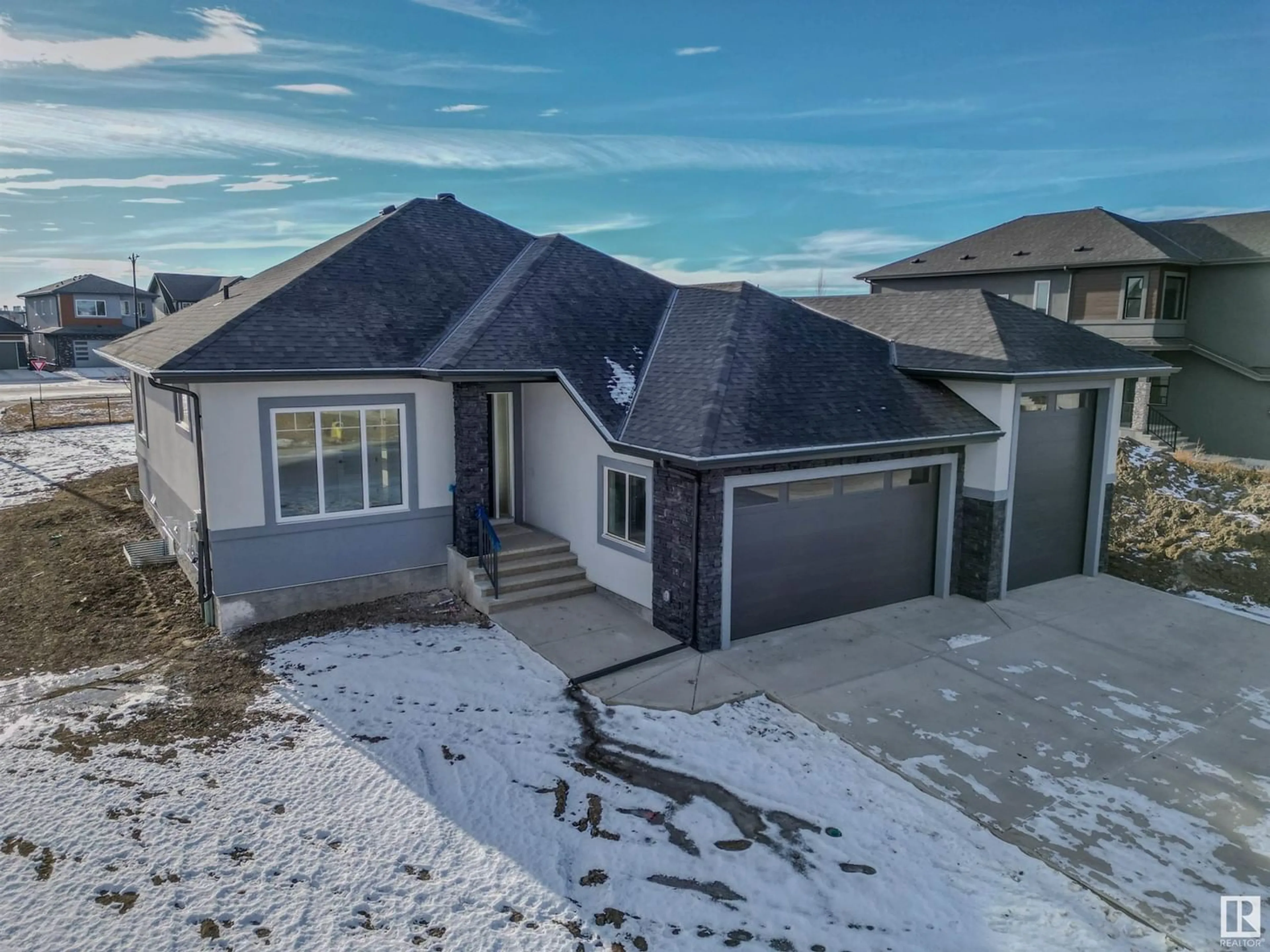 Frontside or backside of a home for 183 EDGEWATER CI, Leduc Alberta T9E1K5