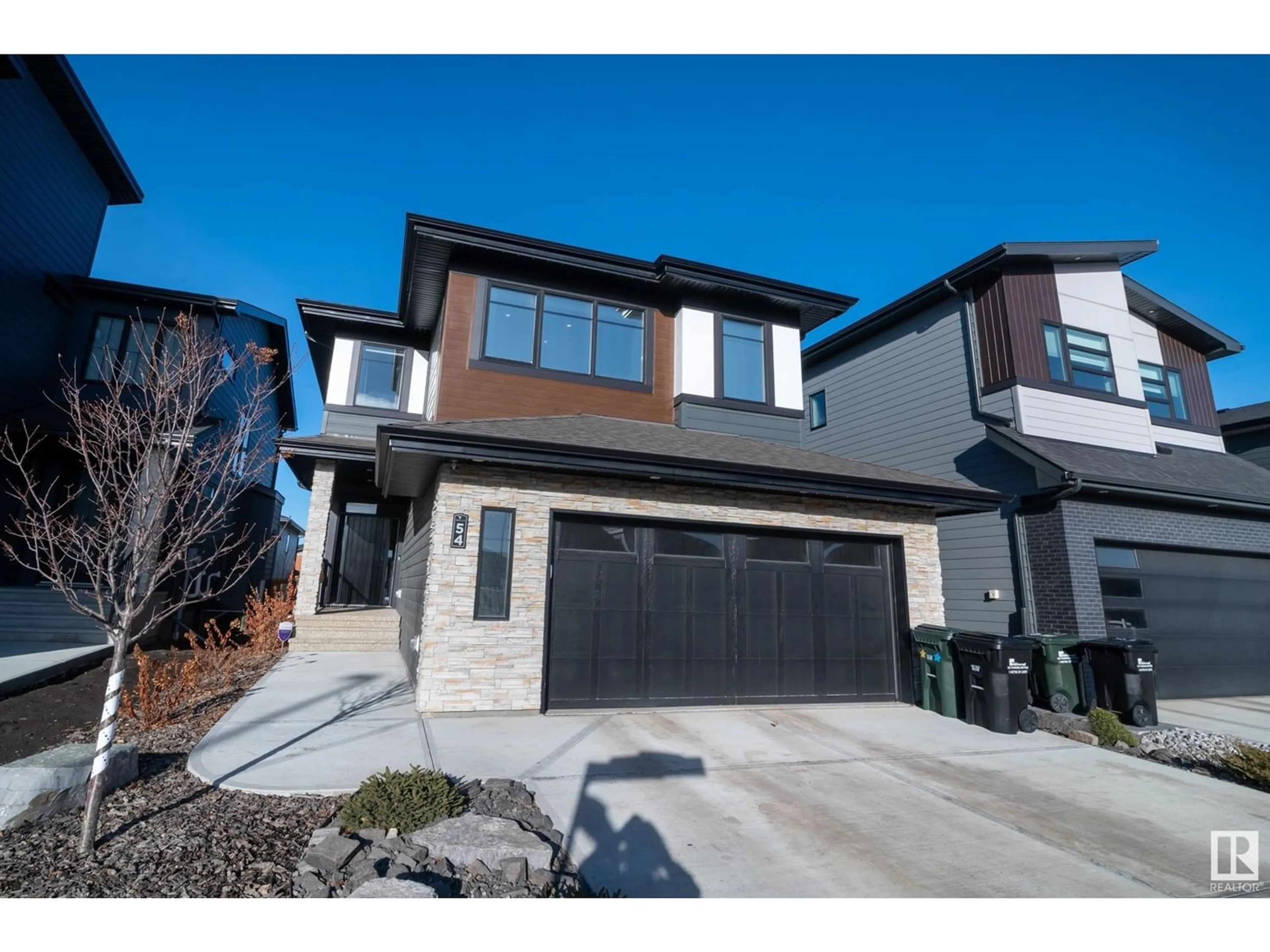Frontside or backside of a home for 54 AMESBURY WD, Sherwood Park Alberta T8B0C2