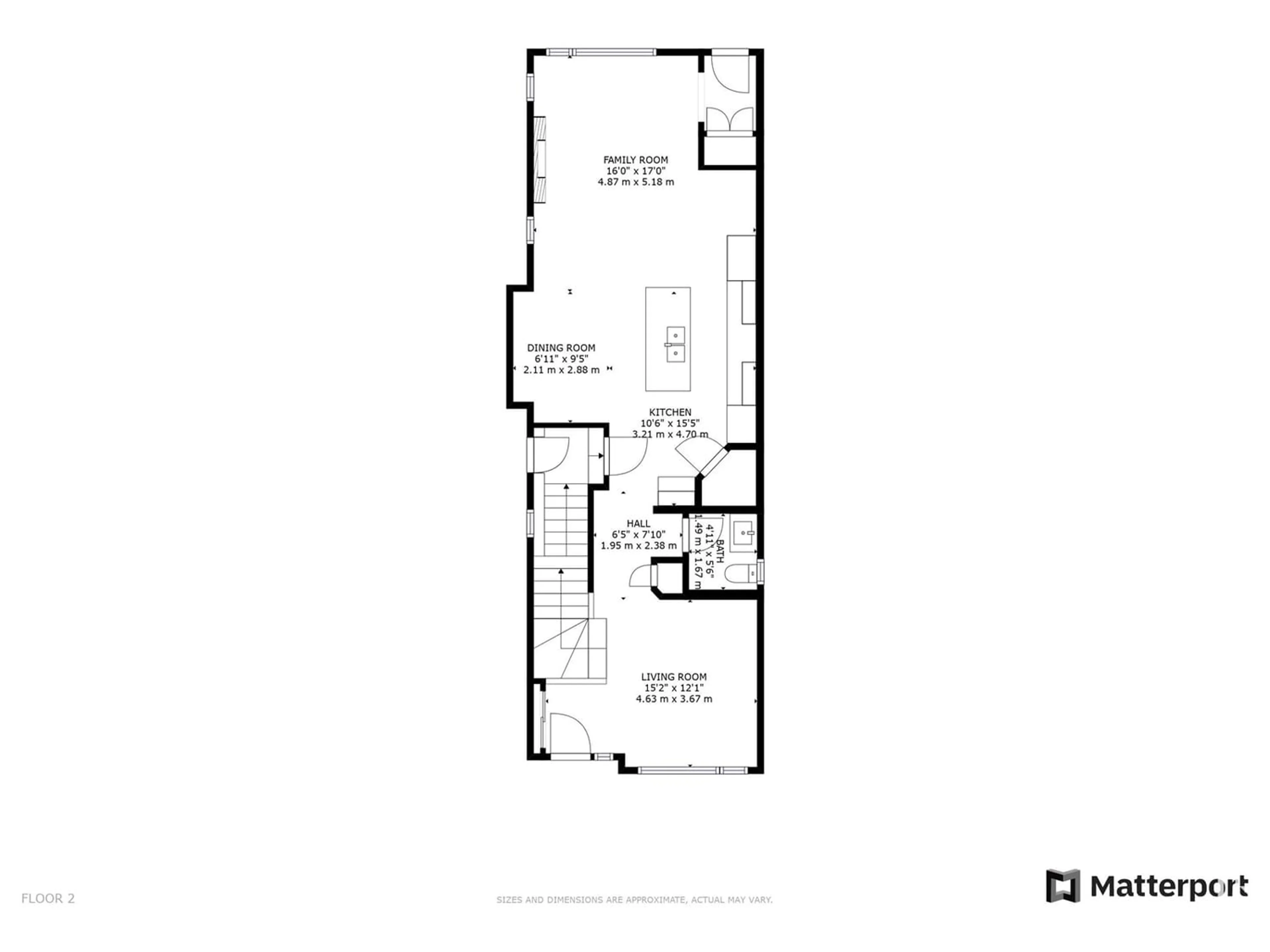 Floor plan for 11717 127 ST NW, Edmonton Alberta T5M3H1