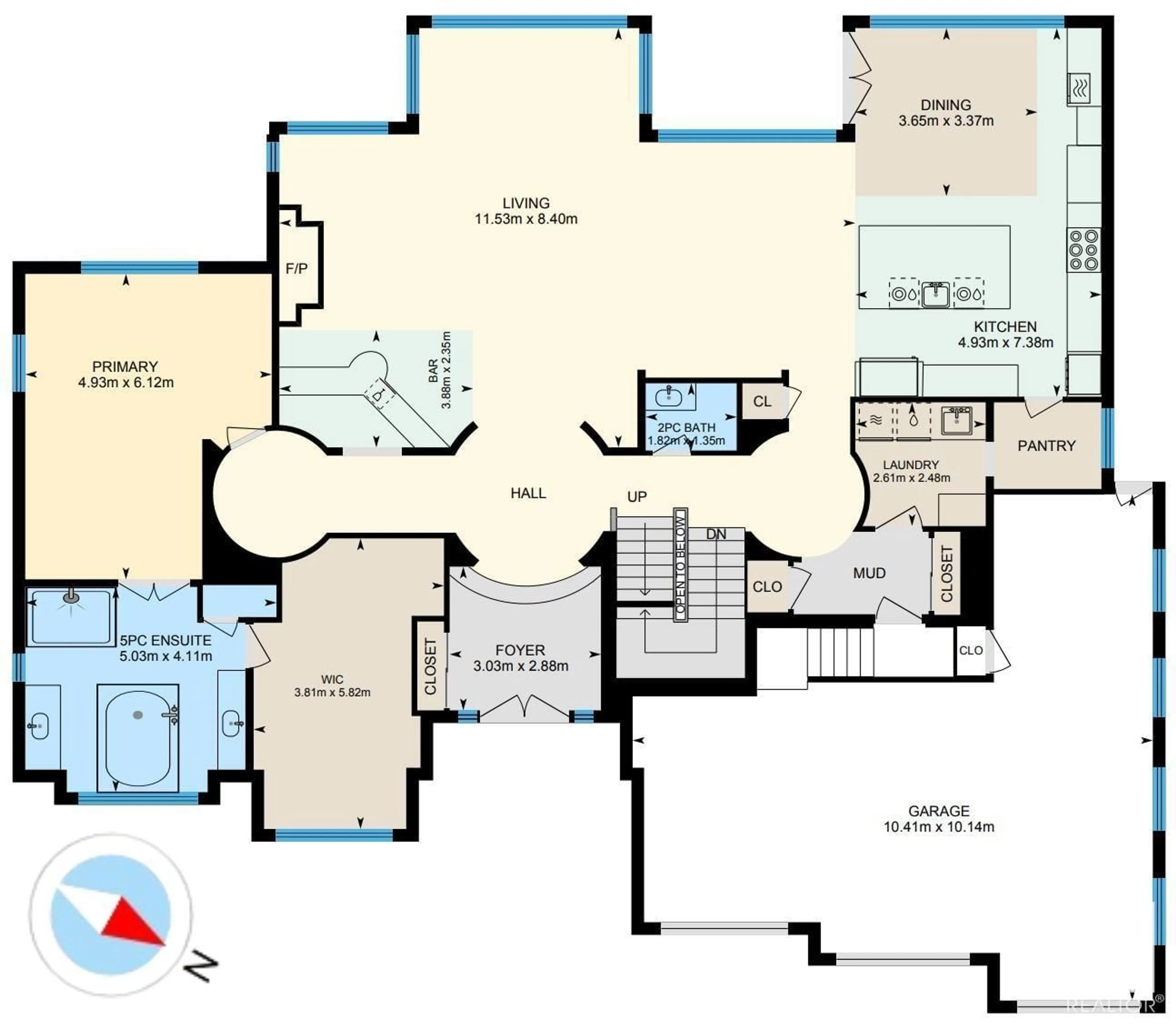 Floor plan for 8602 SASKATCHEWAN DR NW, Edmonton Alberta T6G2A8