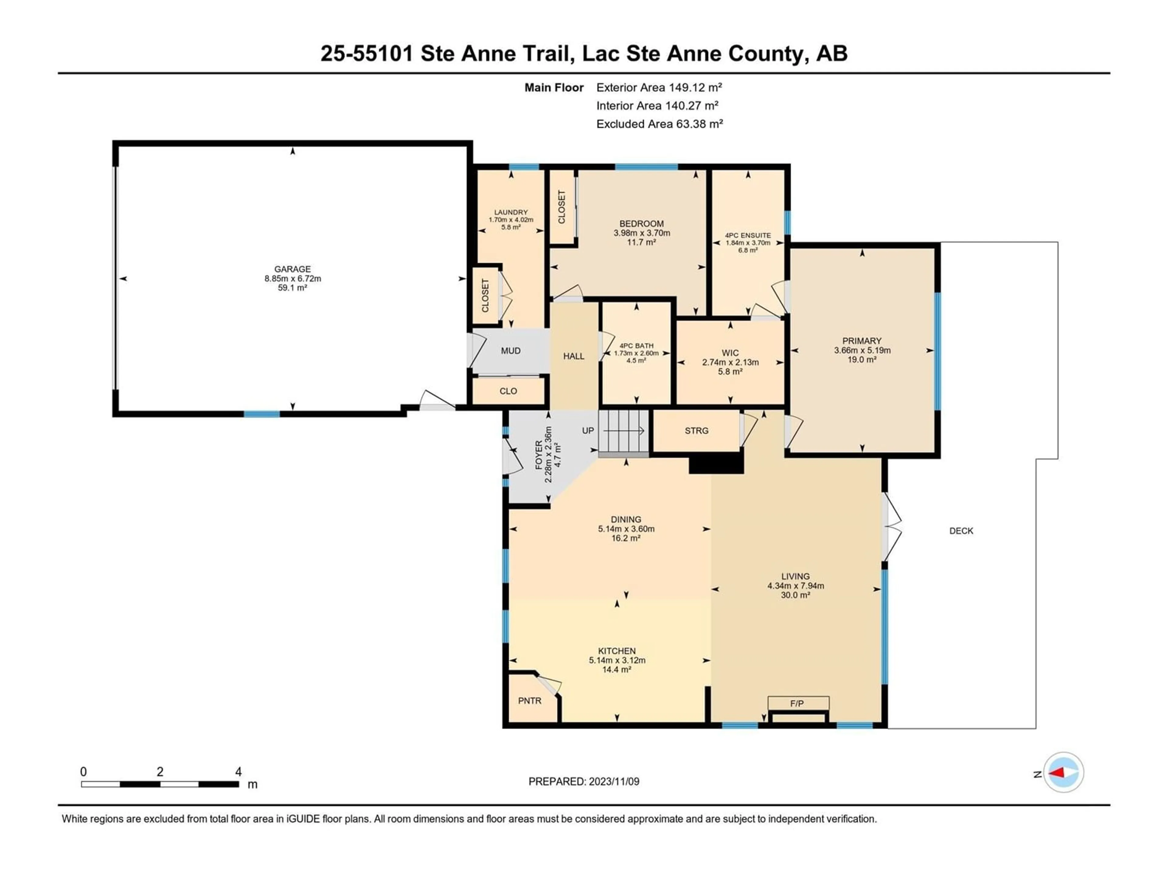 Floor plan for 25 55101 STE. ANNE TR, Rural Lac Ste. Anne County Alberta T0E1A1