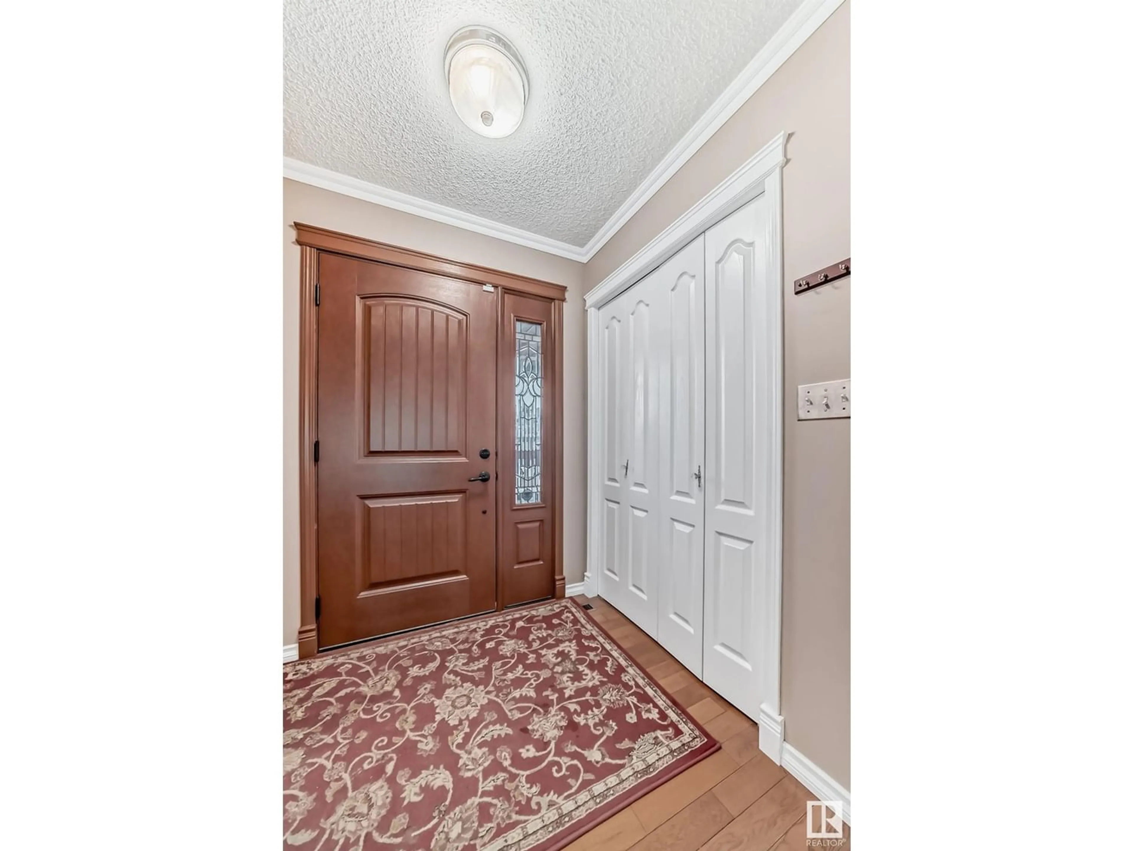 Entrance door to the home or apartment or basement for 3 DESEVIGNY PL, St. Albert Alberta T8N6R8