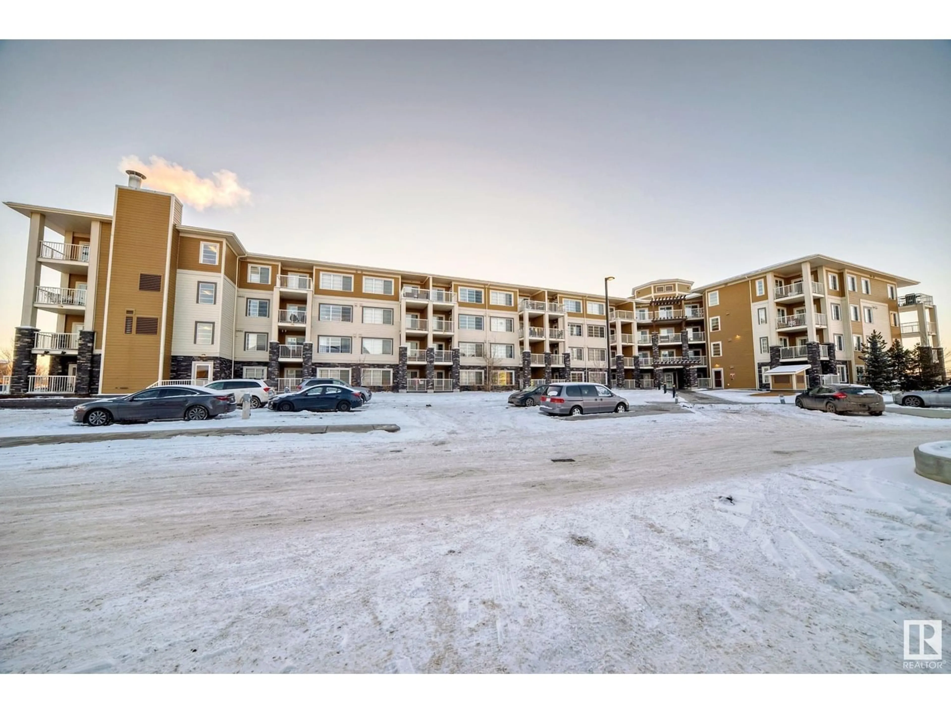 A pic from exterior of the house or condo for #205 3670 139 AV NW NW, Edmonton Alberta T5Y3N5