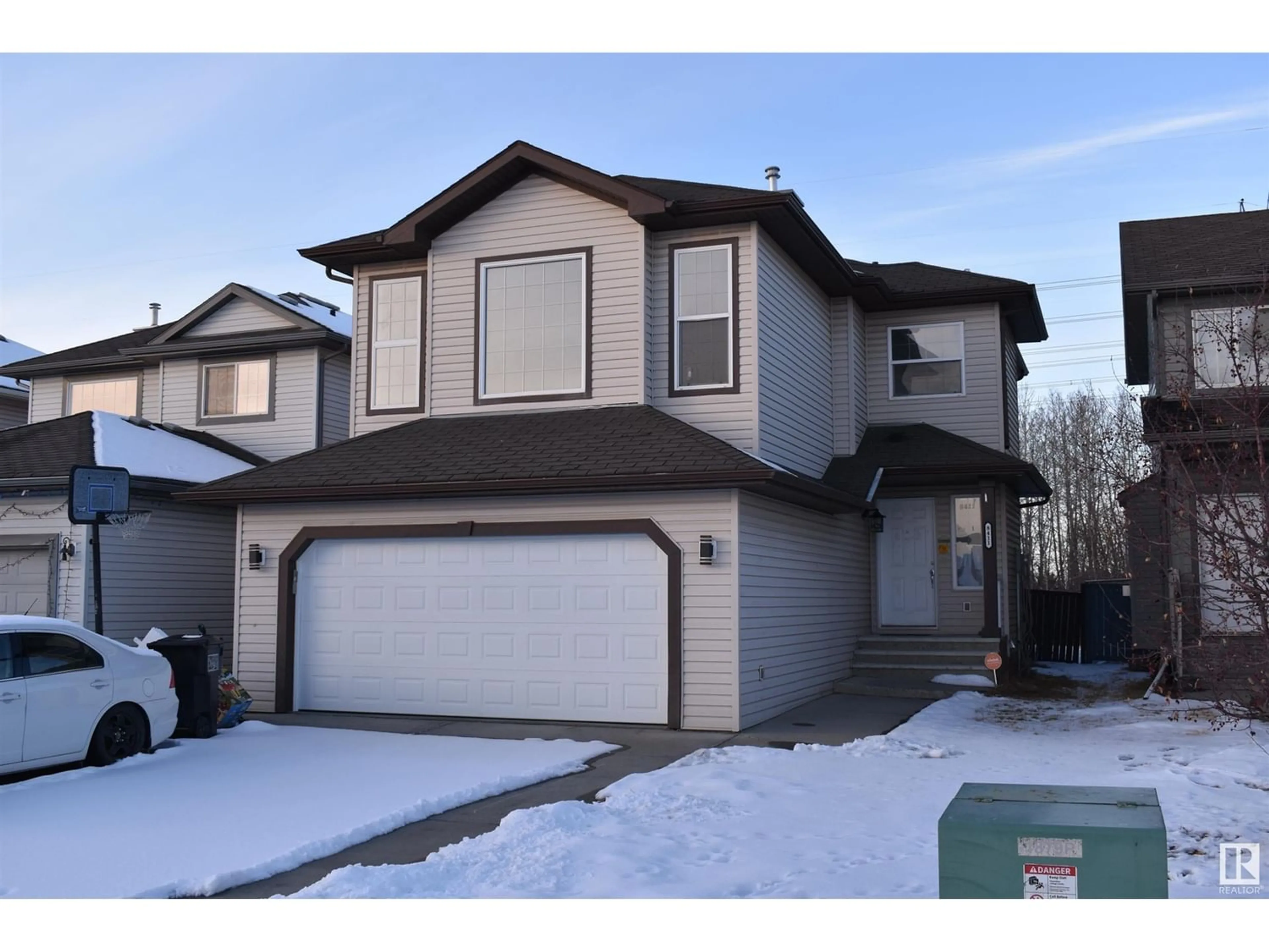 Frontside or backside of a home for 8411 2 AV SW SW, Edmonton Alberta T6X1H6