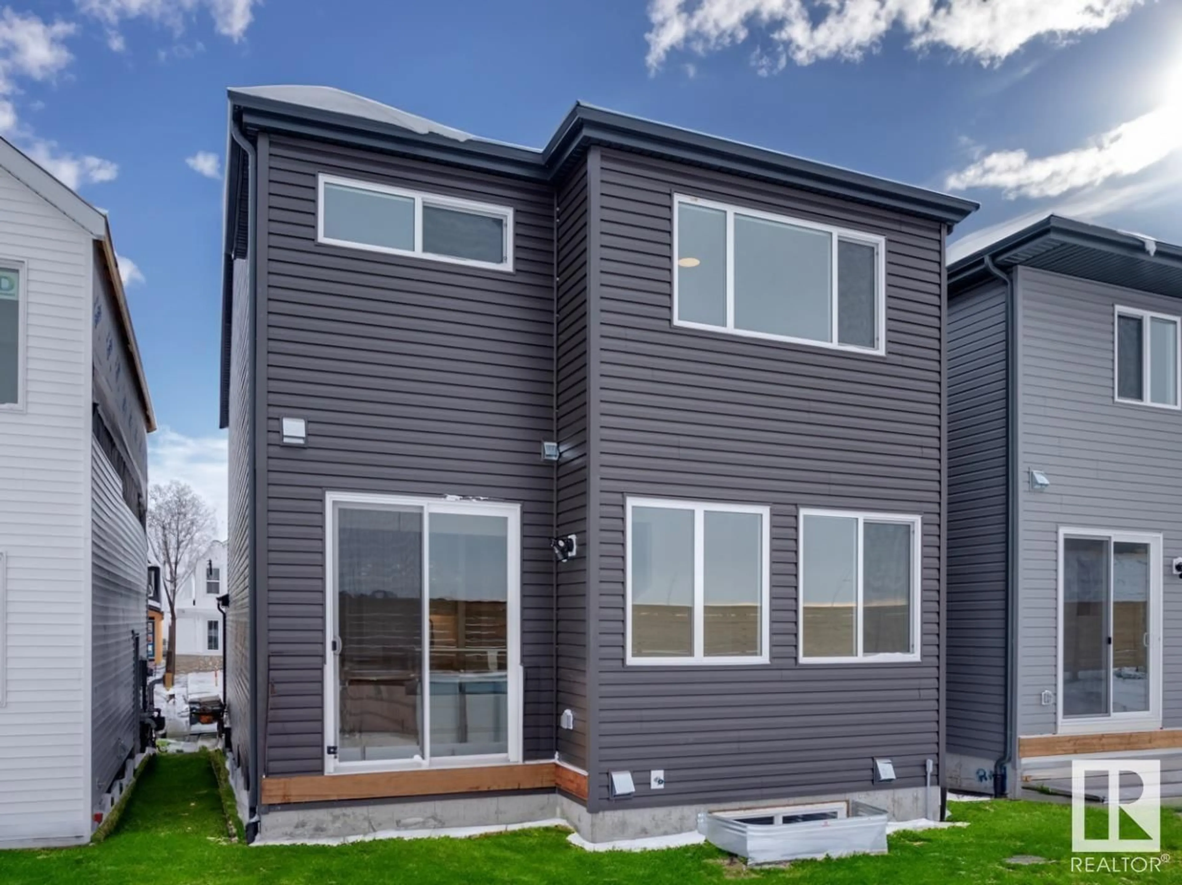 Home with vinyl exterior material for 17344 6 ST NE, Edmonton Alberta T5Y4G1