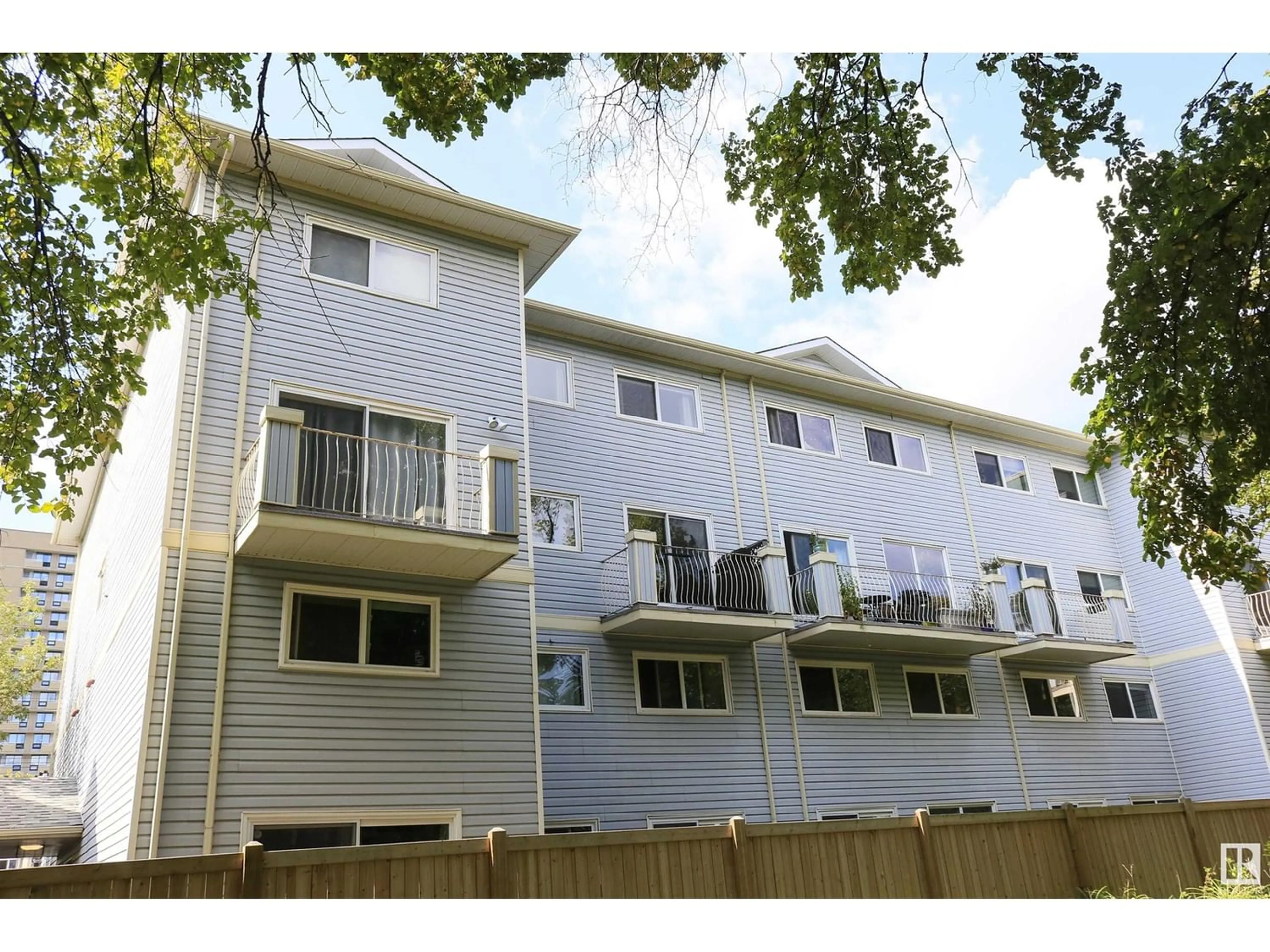 A pic from exterior of the house or condo for #8 10324 119 ST NW, Edmonton Alberta T5X1Z6