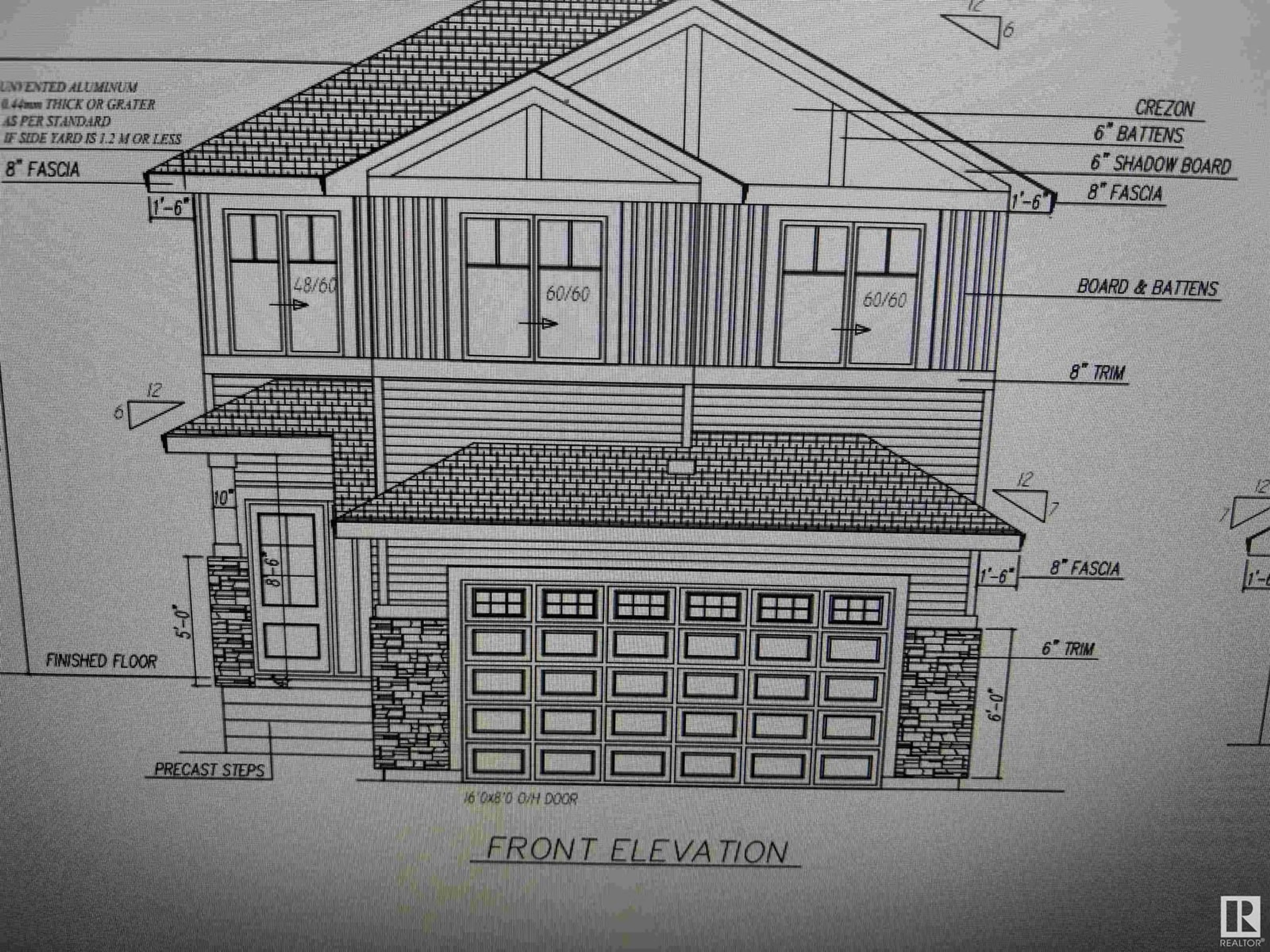 Frontside or backside of a home, cottage for 104 Edgefield WY NW, St. Albert Alberta T8N7Z9