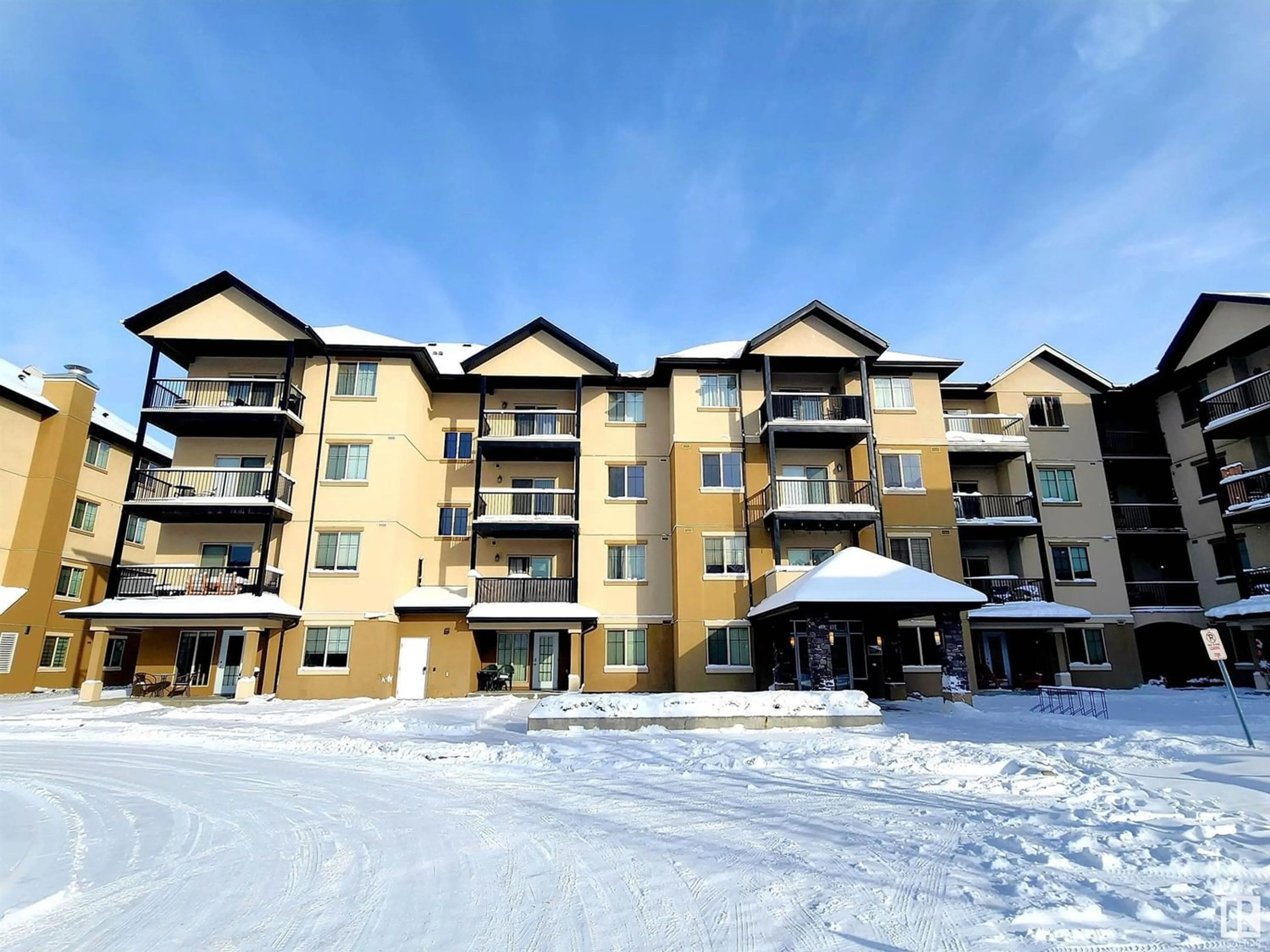 A pic from exterior of the house or condo for #202 10520 56 AV NW, Edmonton Alberta T6H0X7
