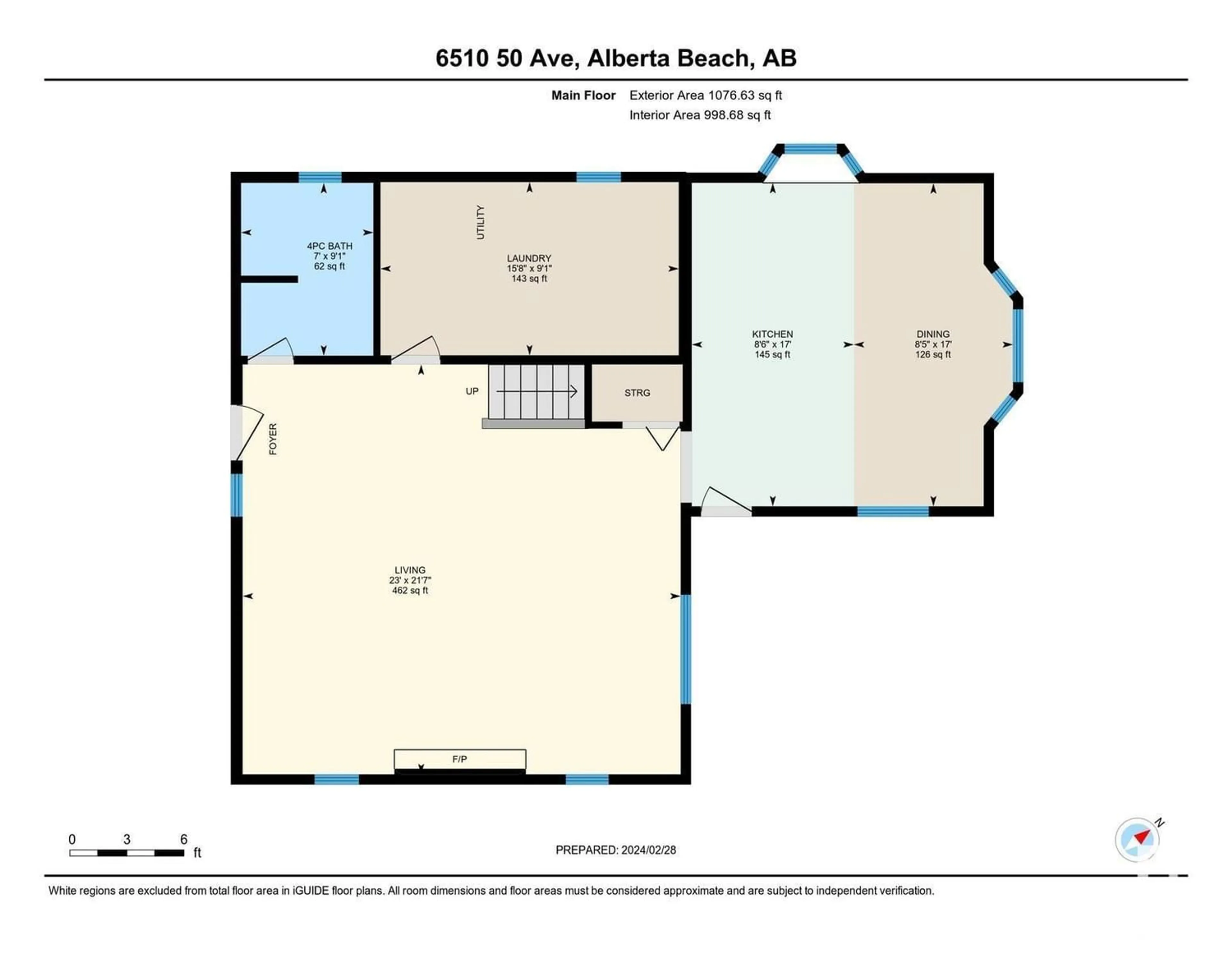 Floor plan for 6510 50 AV, Rural Lac Ste. Anne County Alberta T0E0A0