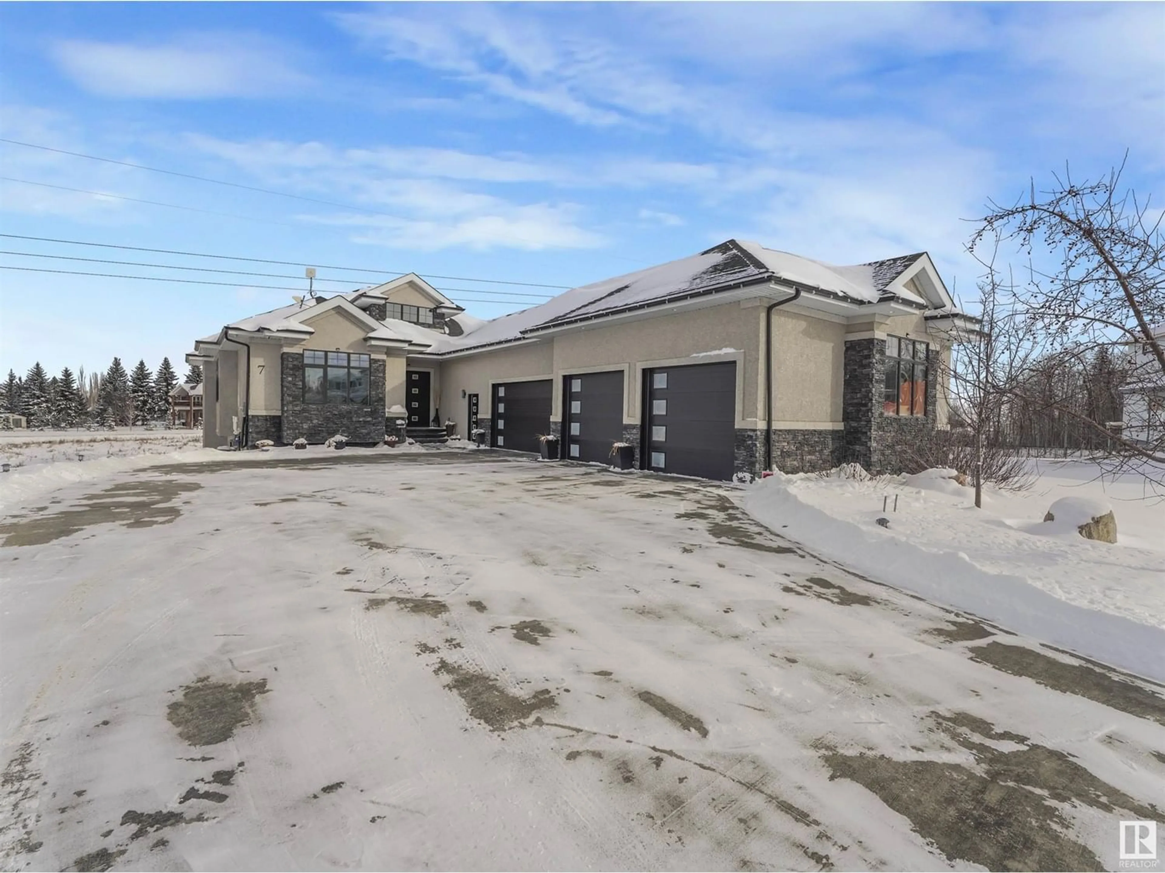 Frontside or backside of a home for #7 26107 TWP RD 532 A, Rural Parkland County Alberta T7Y1A1