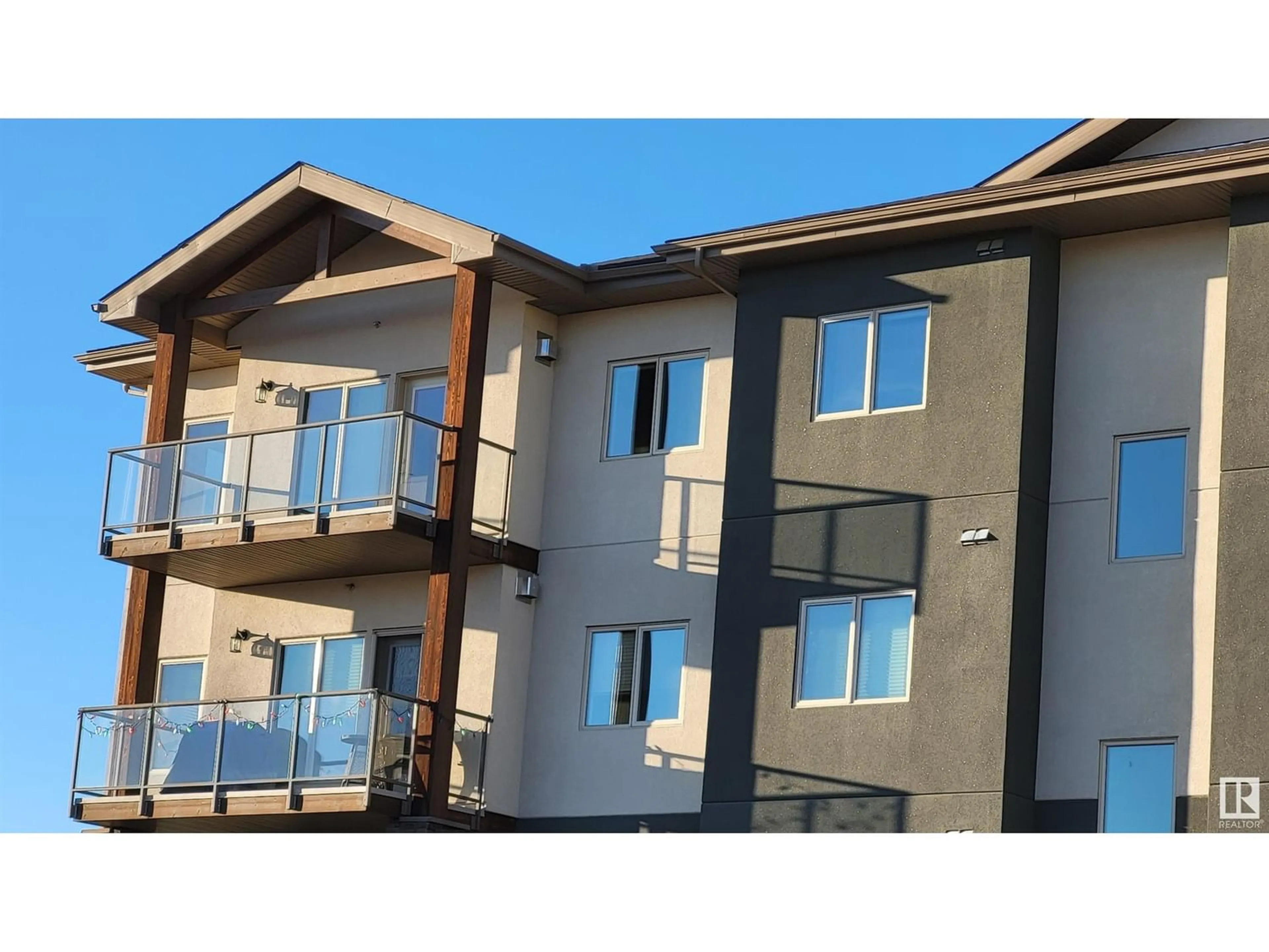 A pic from exterior of the house or condo for #402 5201 Brougham DR, Drayton Valley Alberta T7A0C8