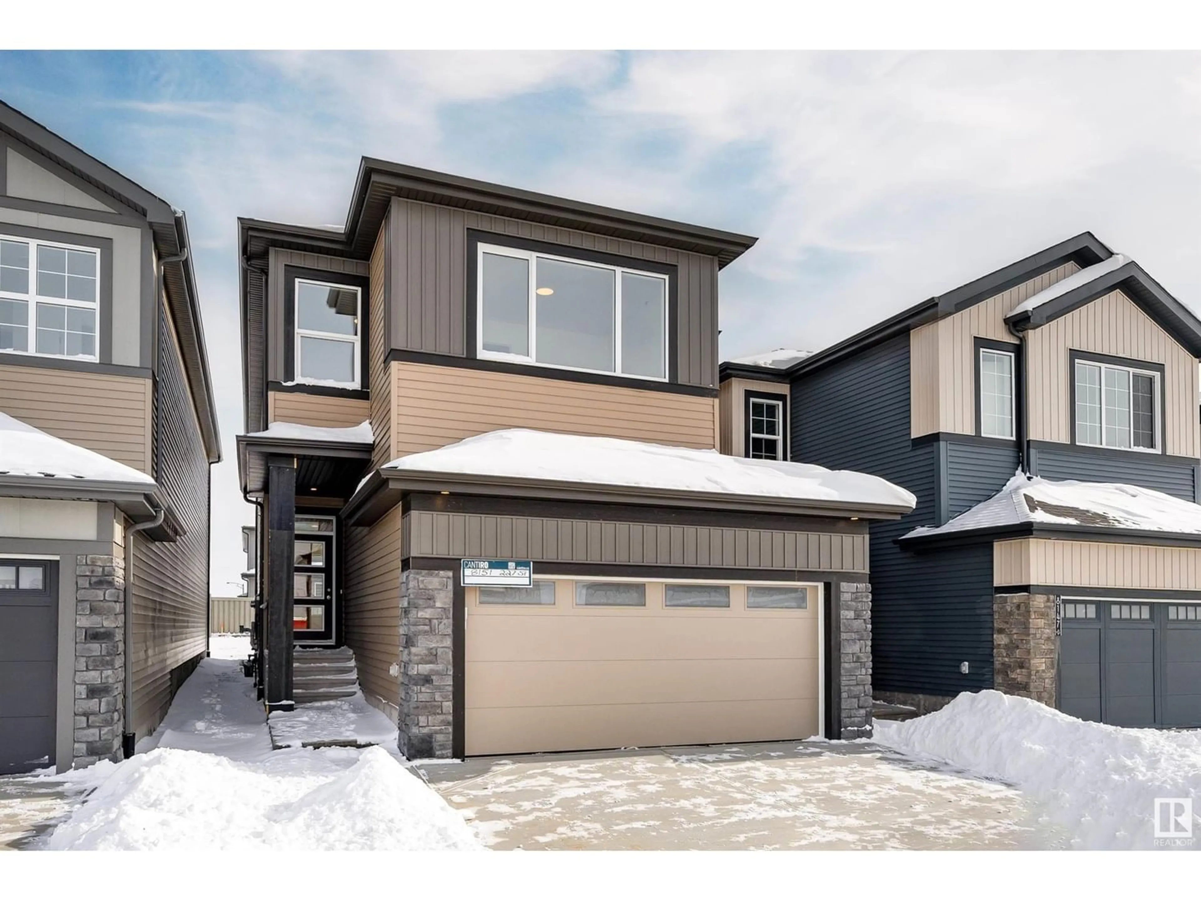 Home with vinyl exterior material for 8151 227 ST NW, Edmonton Alberta T5T7R8
