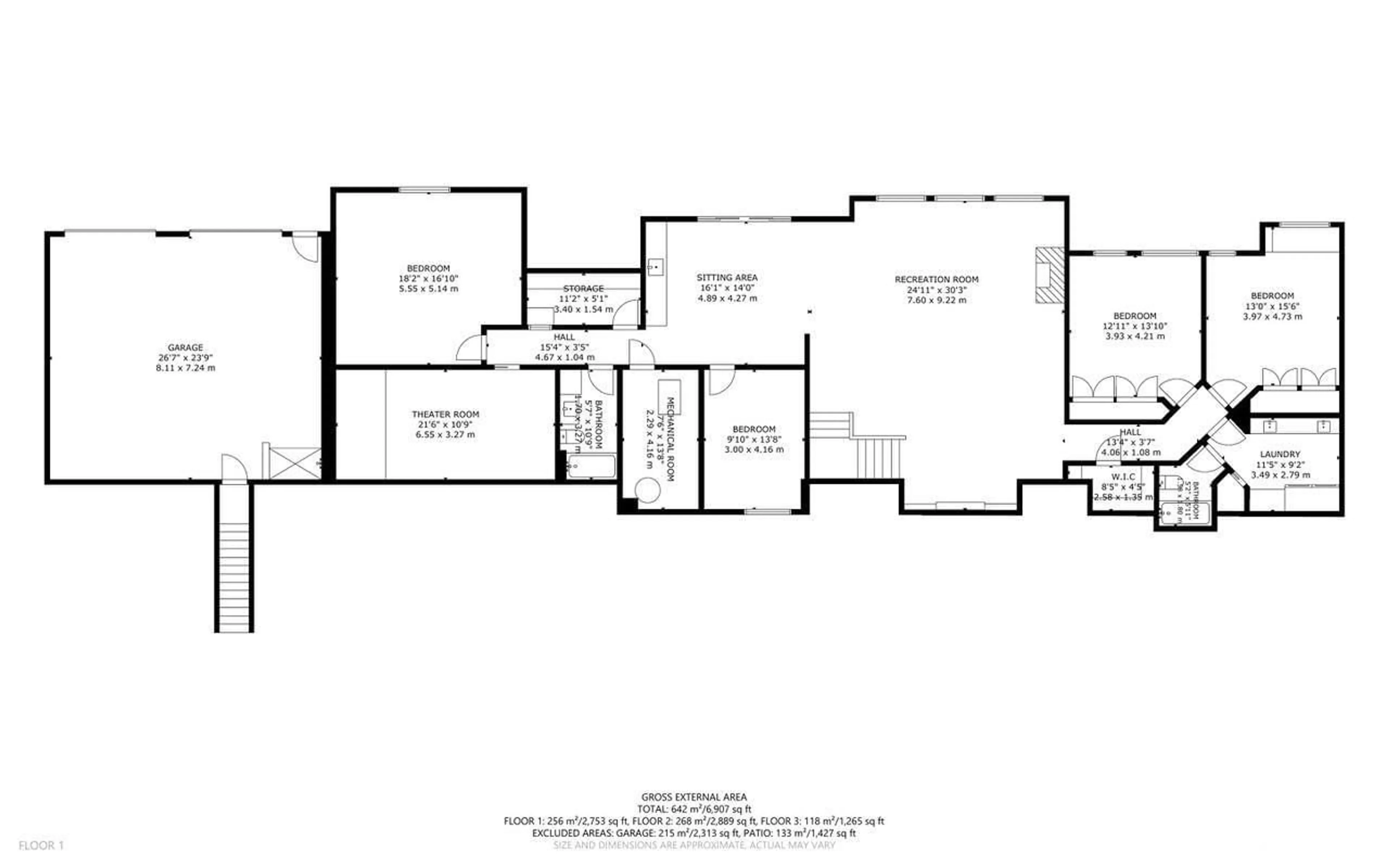 Floor plan for 6 2414 TWP RD 522, Rural Parkland County Alberta T7Y3L8