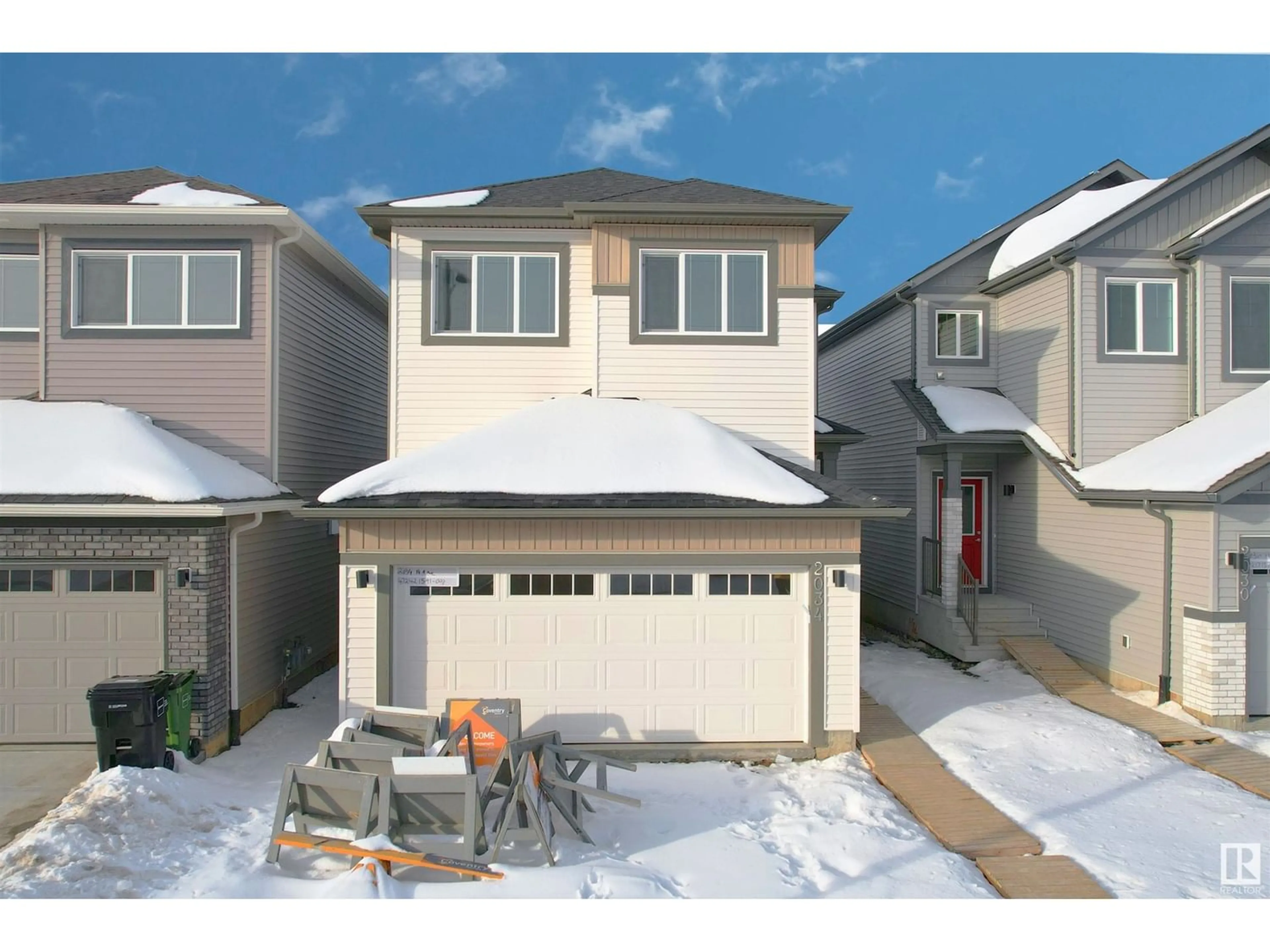 Frontside or backside of a home for 2034 14A AV NW, Edmonton Alberta T6T2R5