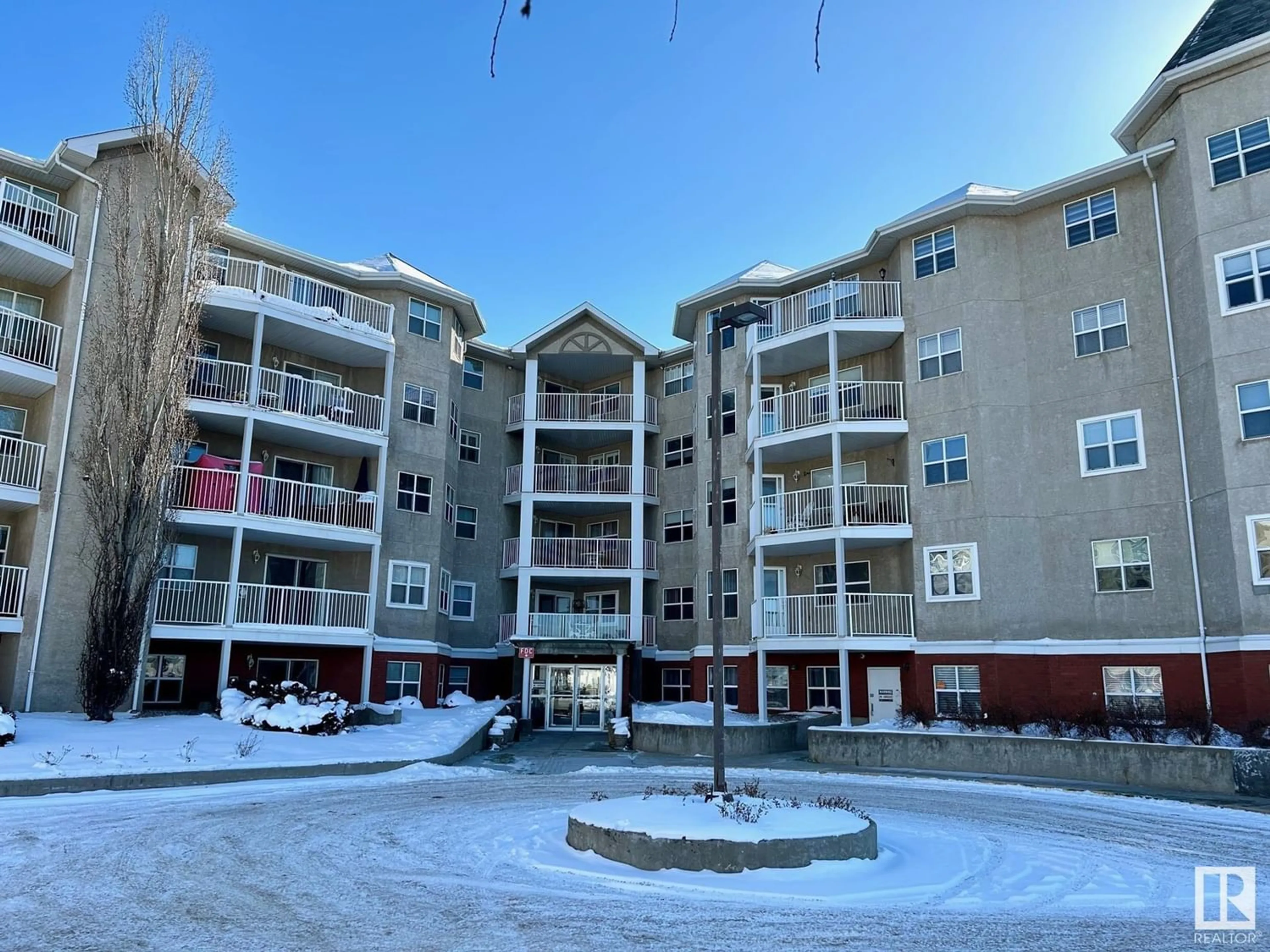 A pic from exterior of the house or condo for #405 8315 83 ST NW, Edmonton Alberta T6C4R8