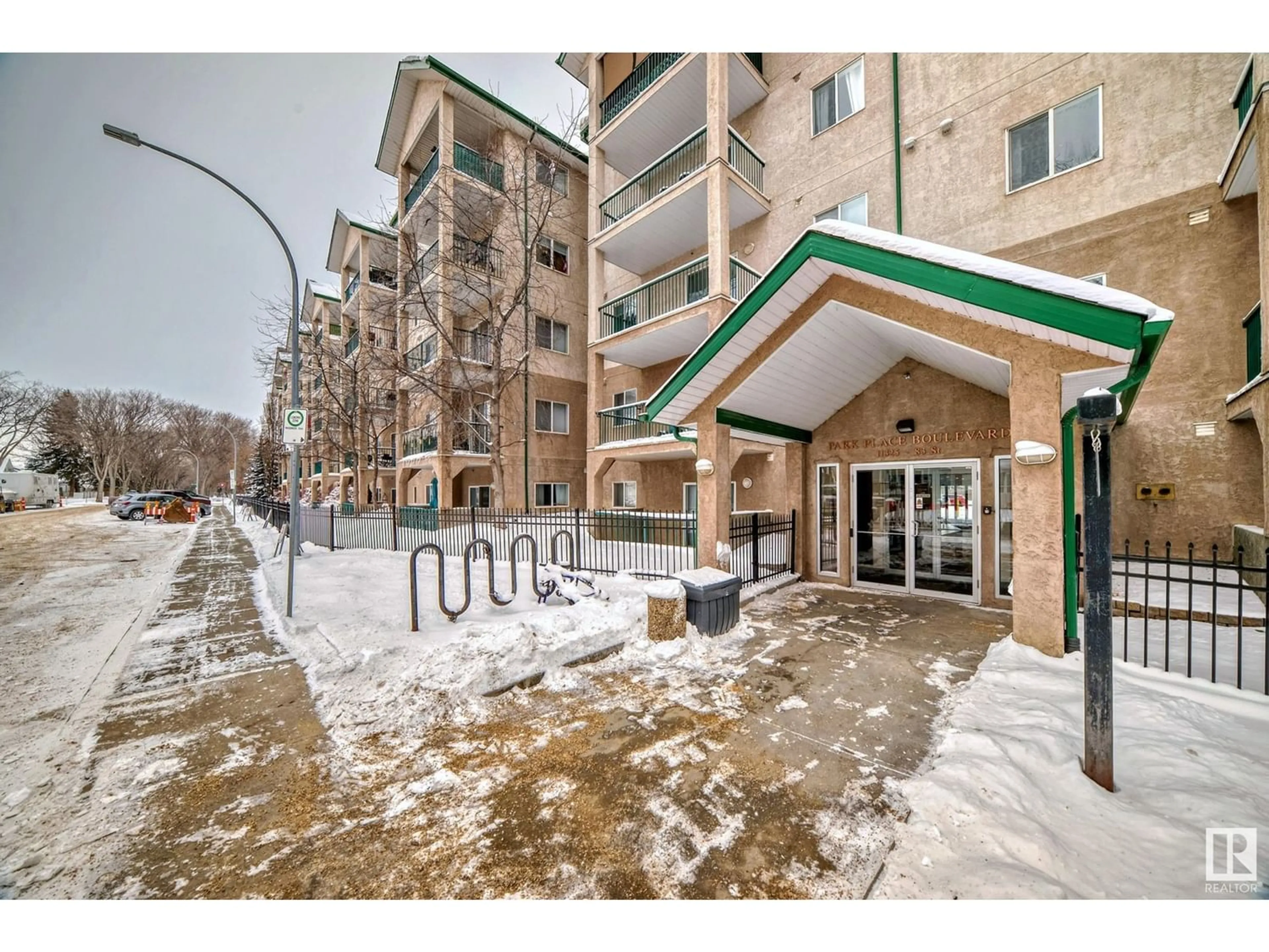 A pic from exterior of the house or condo for #112 11325 83 ST NW, Edmonton Alberta T5B4W7