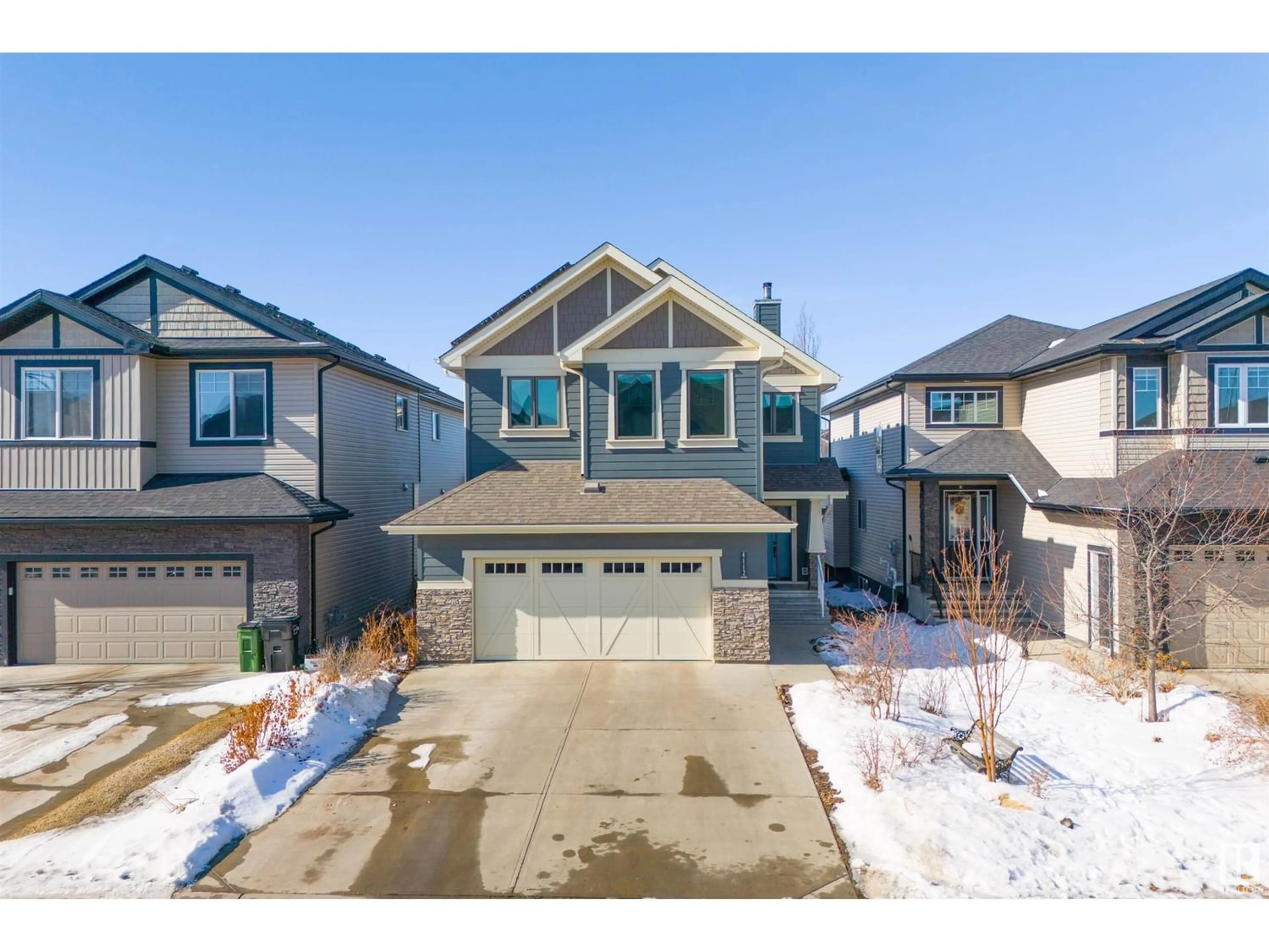 Frontside or backside of a home for 4112 CHARLES LI SW, Edmonton Alberta T6W0Z4