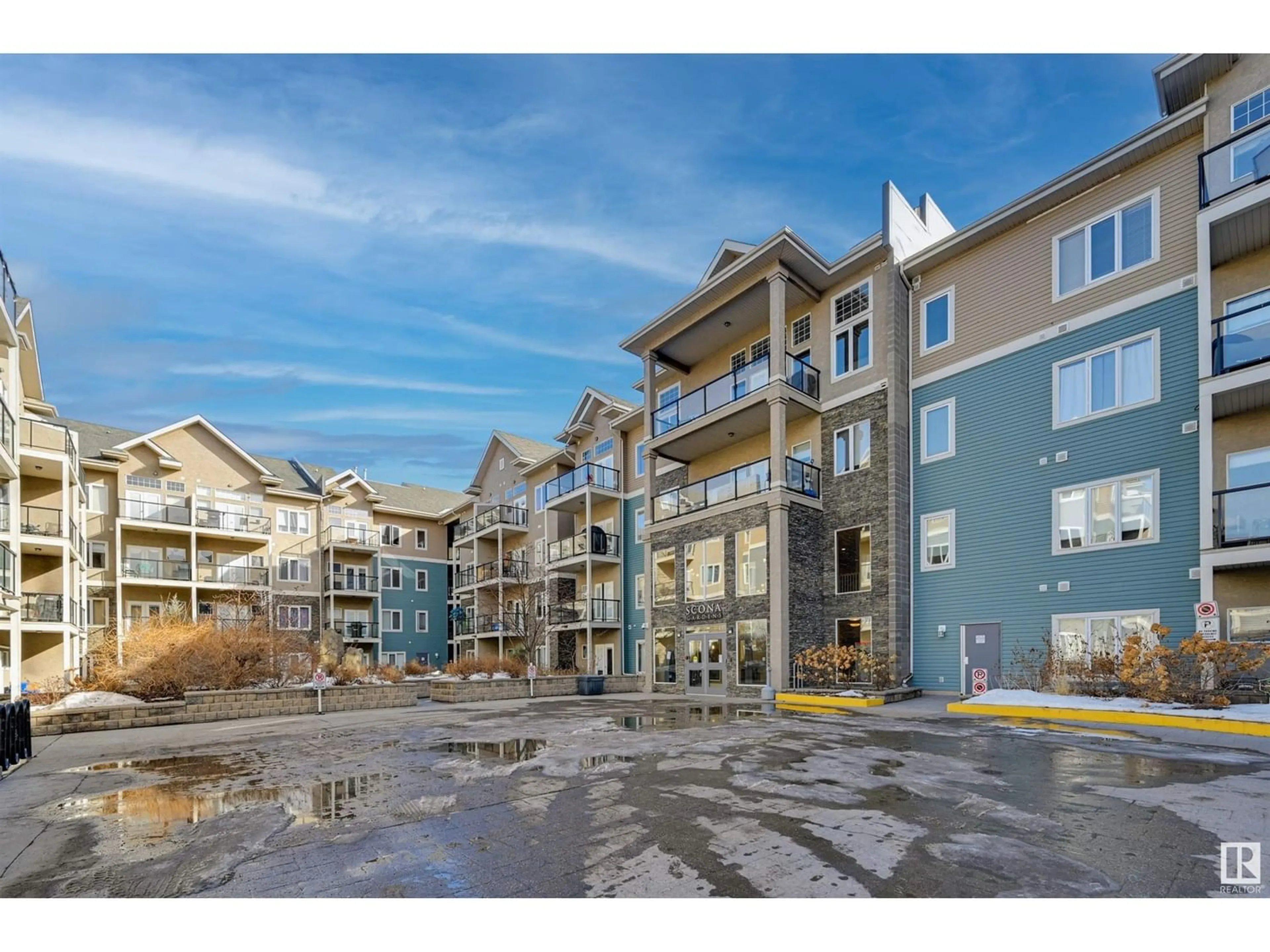 A pic from exterior of the house or condo for #346 10121 80 AV NW, Edmonton Alberta T6E0B9