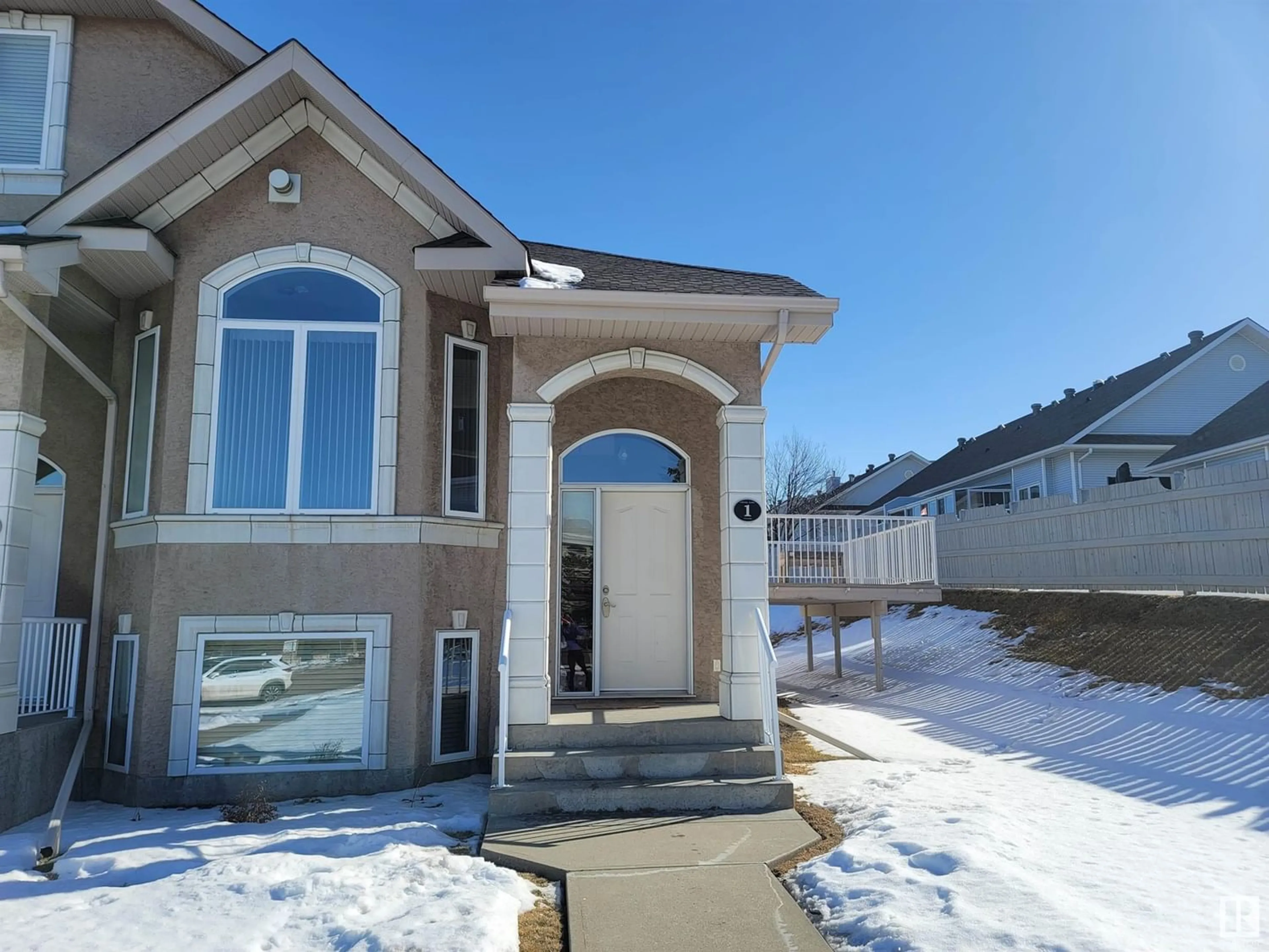 Frontside or backside of a home for #1 101 JIM COMMON DR, Sherwood Park Alberta T8H2M1