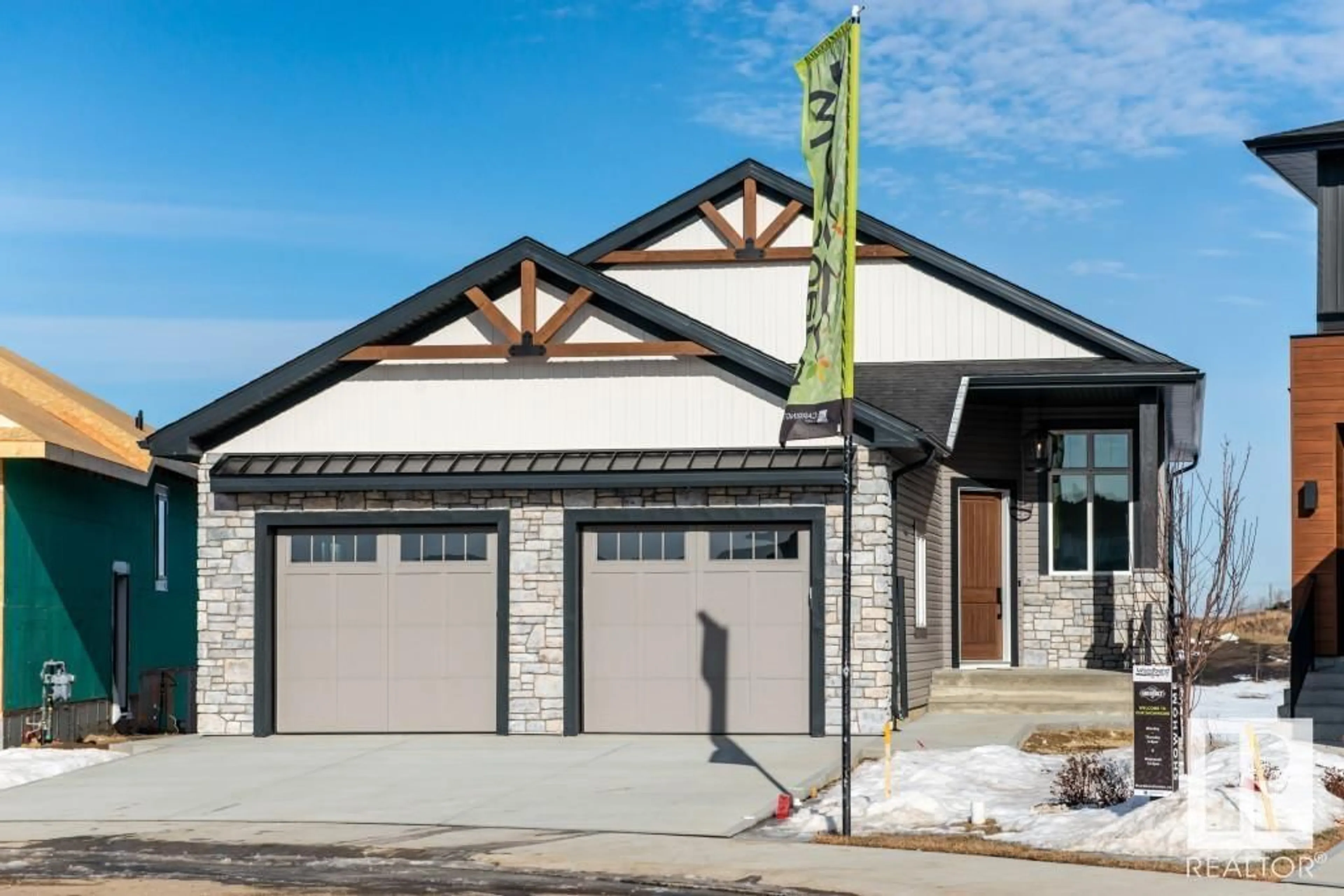 Home with vinyl exterior material for 118 Lilac CL, Leduc Alberta T9E1R3