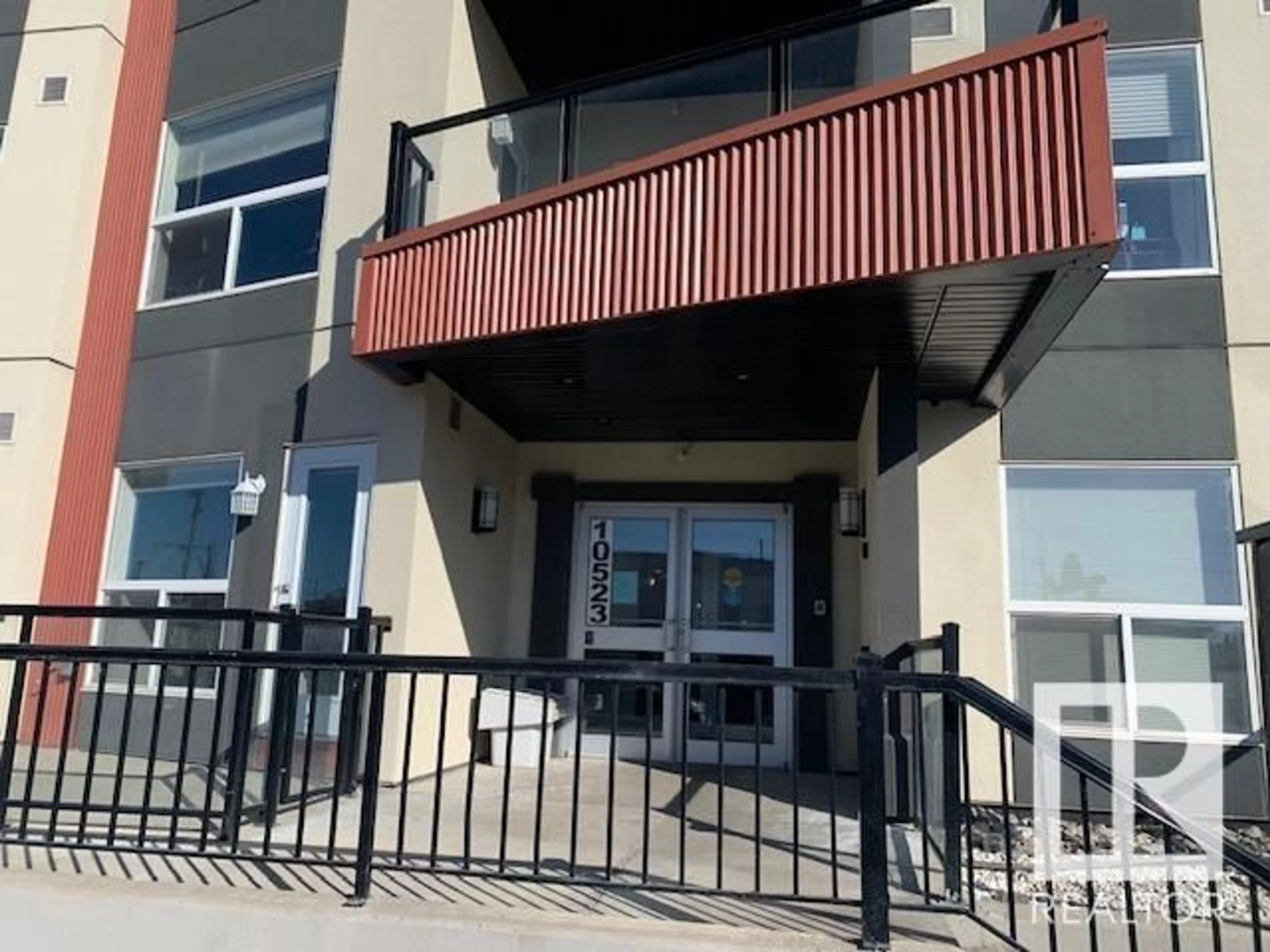 A pic from exterior of the house or condo for #107 10523 123 ST NW, Edmonton Alberta T5N1N9