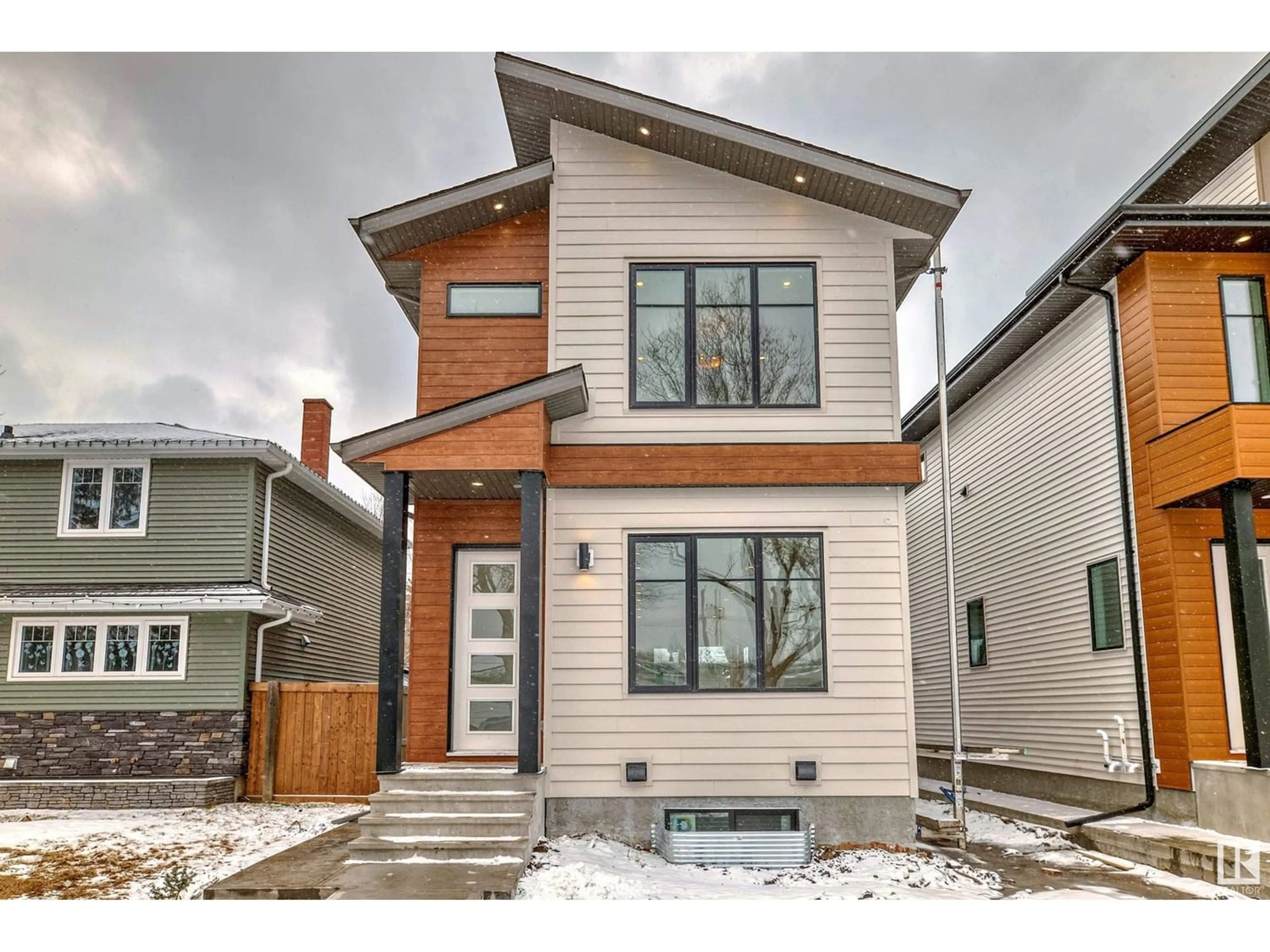 Frontside or backside of a home for 8235 93A AV NW, Edmonton Alberta T6C1V5