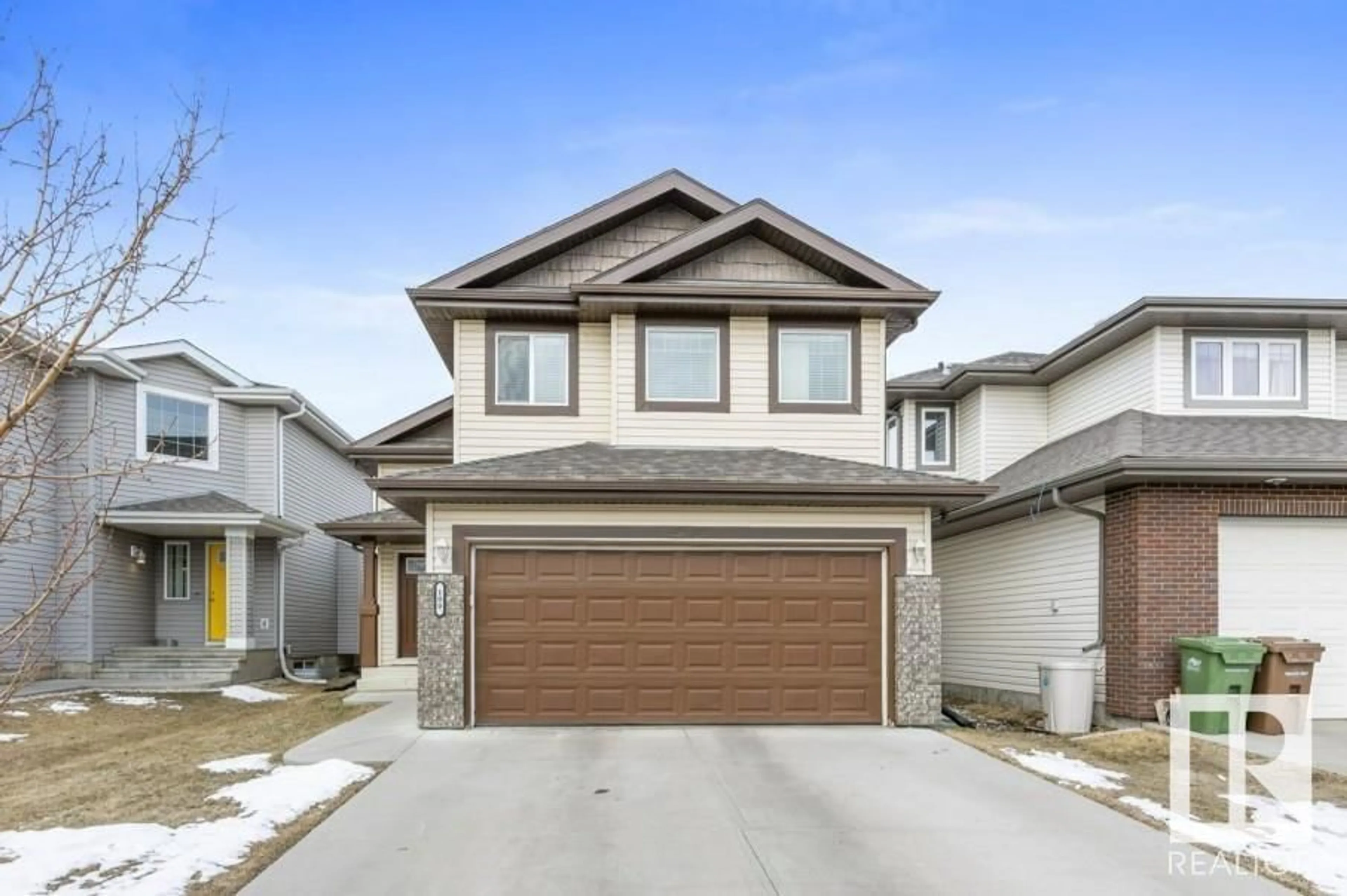 Frontside or backside of a home for 100 NAPOLEON CR, St. Albert Alberta T8N3L6