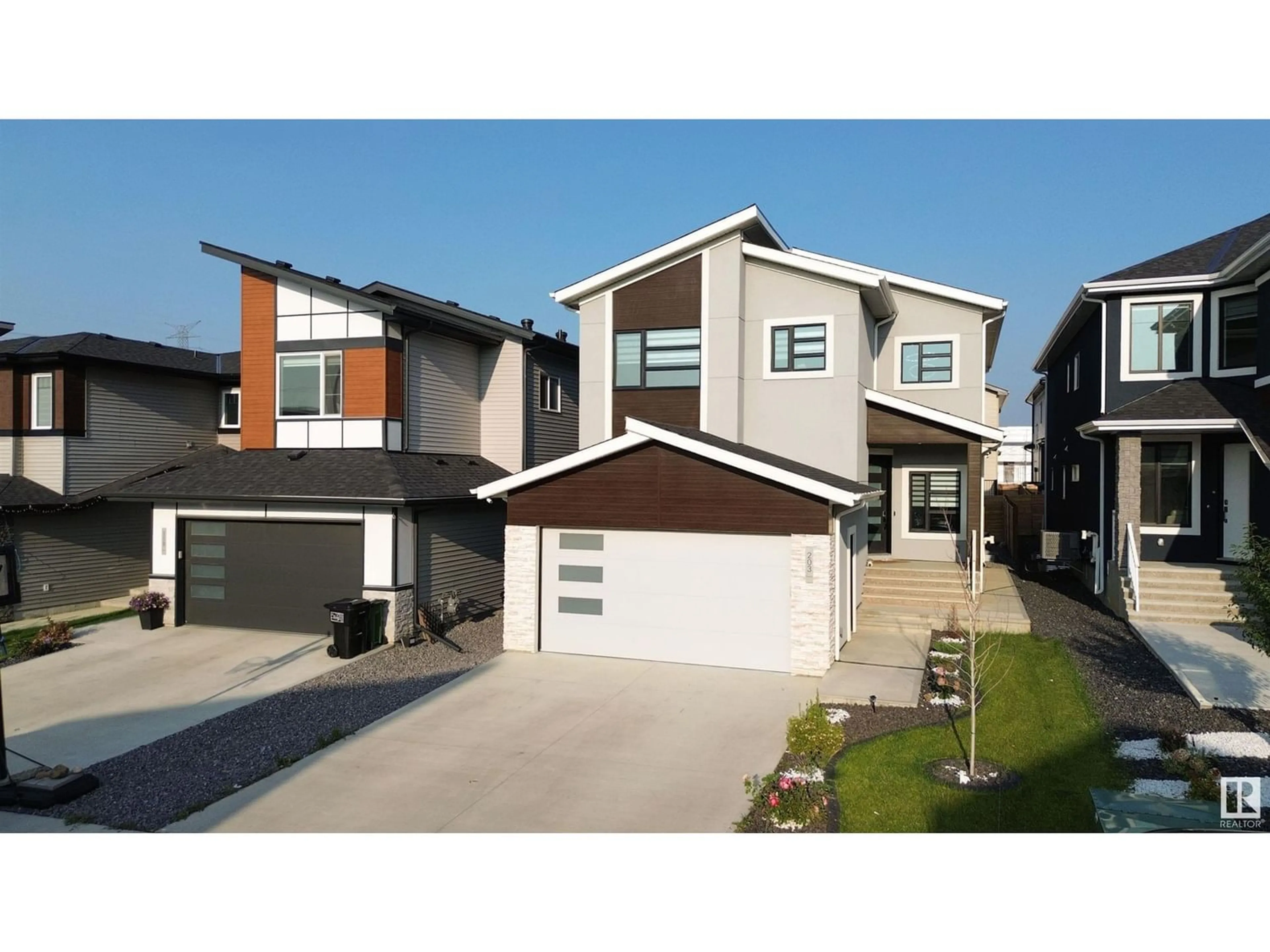 Frontside or backside of a home for 203 37 ST SW, Edmonton Alberta T6X2W4