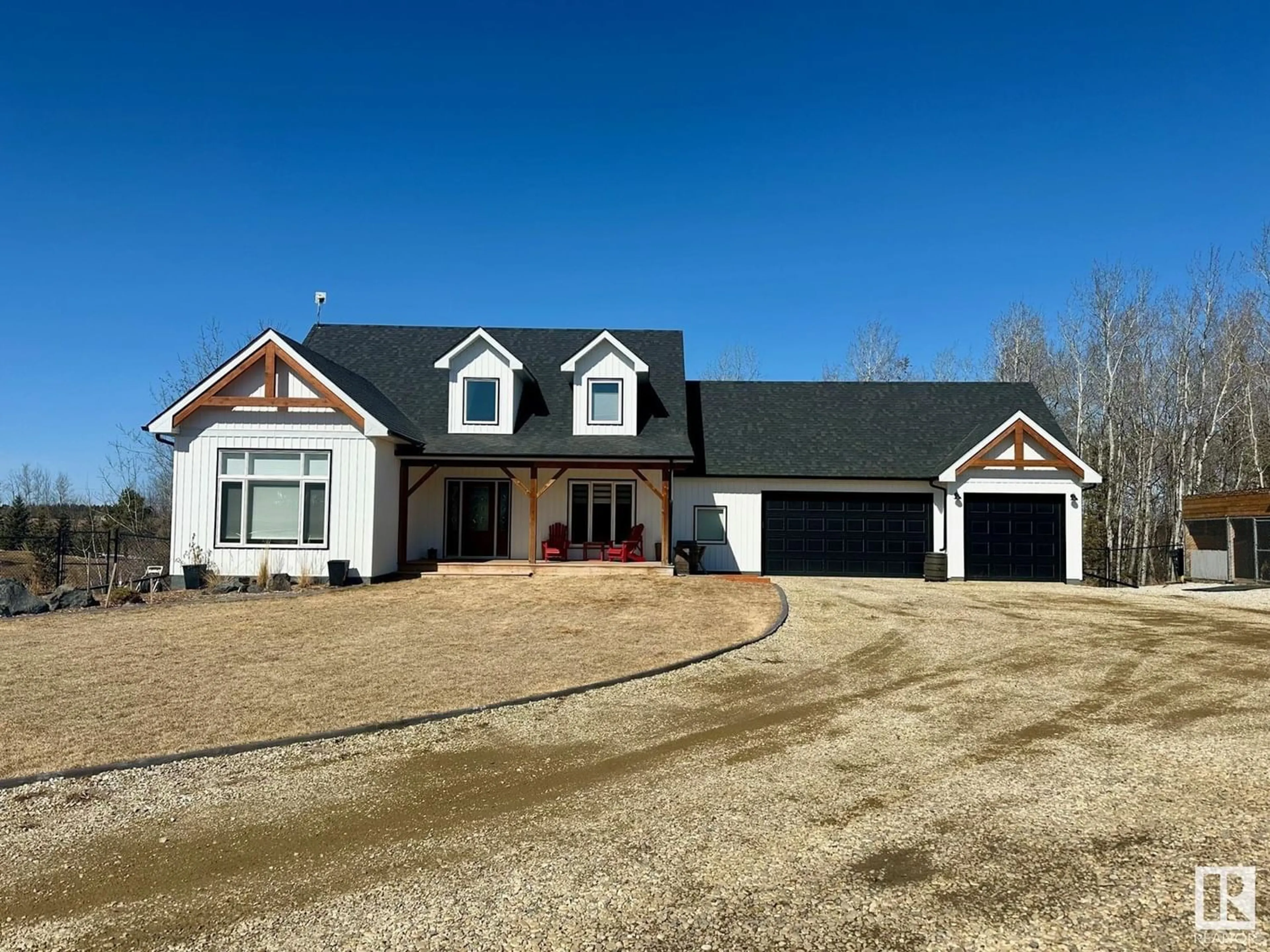 Frontside or backside of a home for 18 52019 RGE RD 20, Rural Parkland County Alberta T7Y2G5
