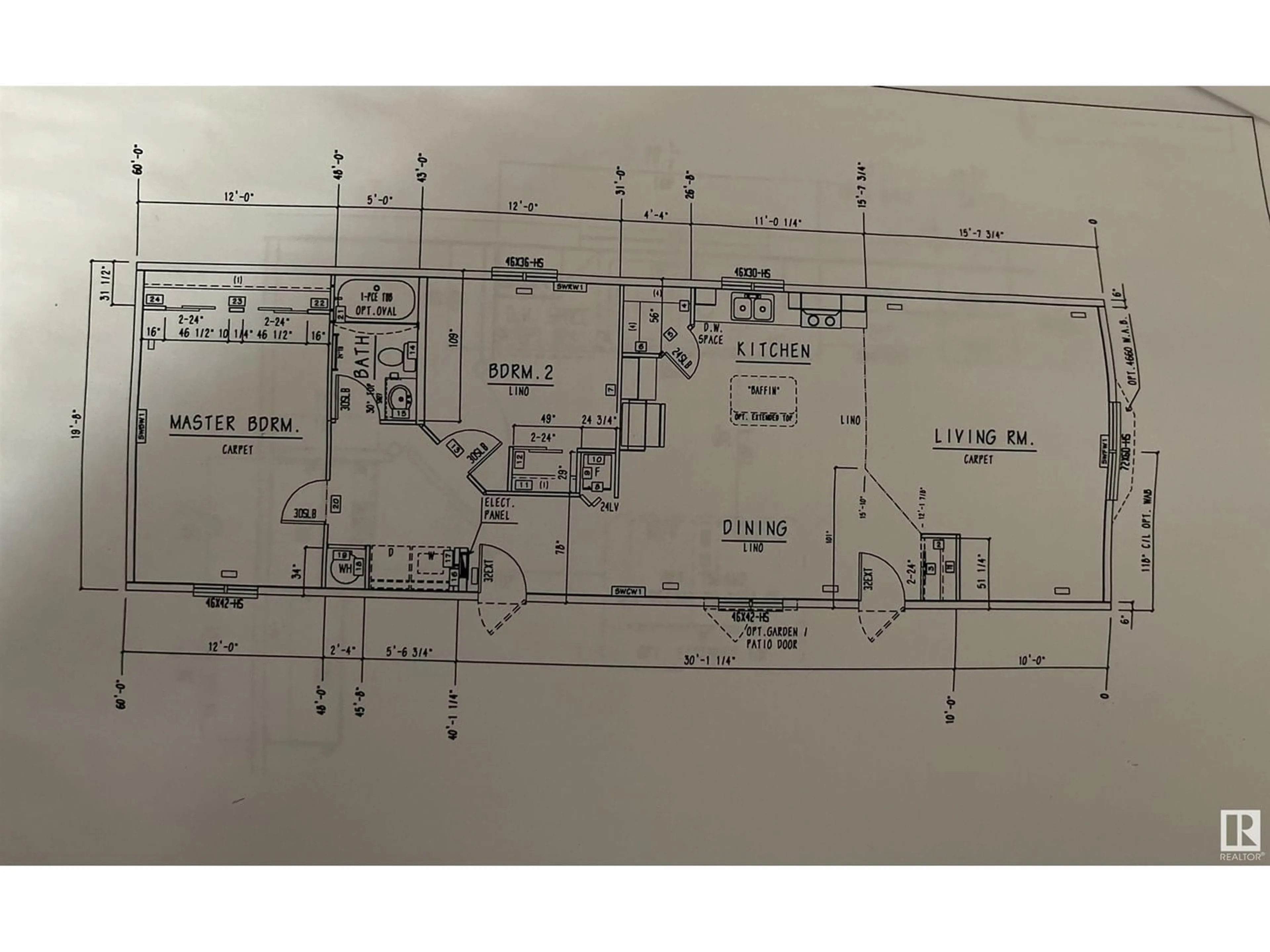Floor plan for 314 HWY 13W, Alder Flats Alberta T0C0A0