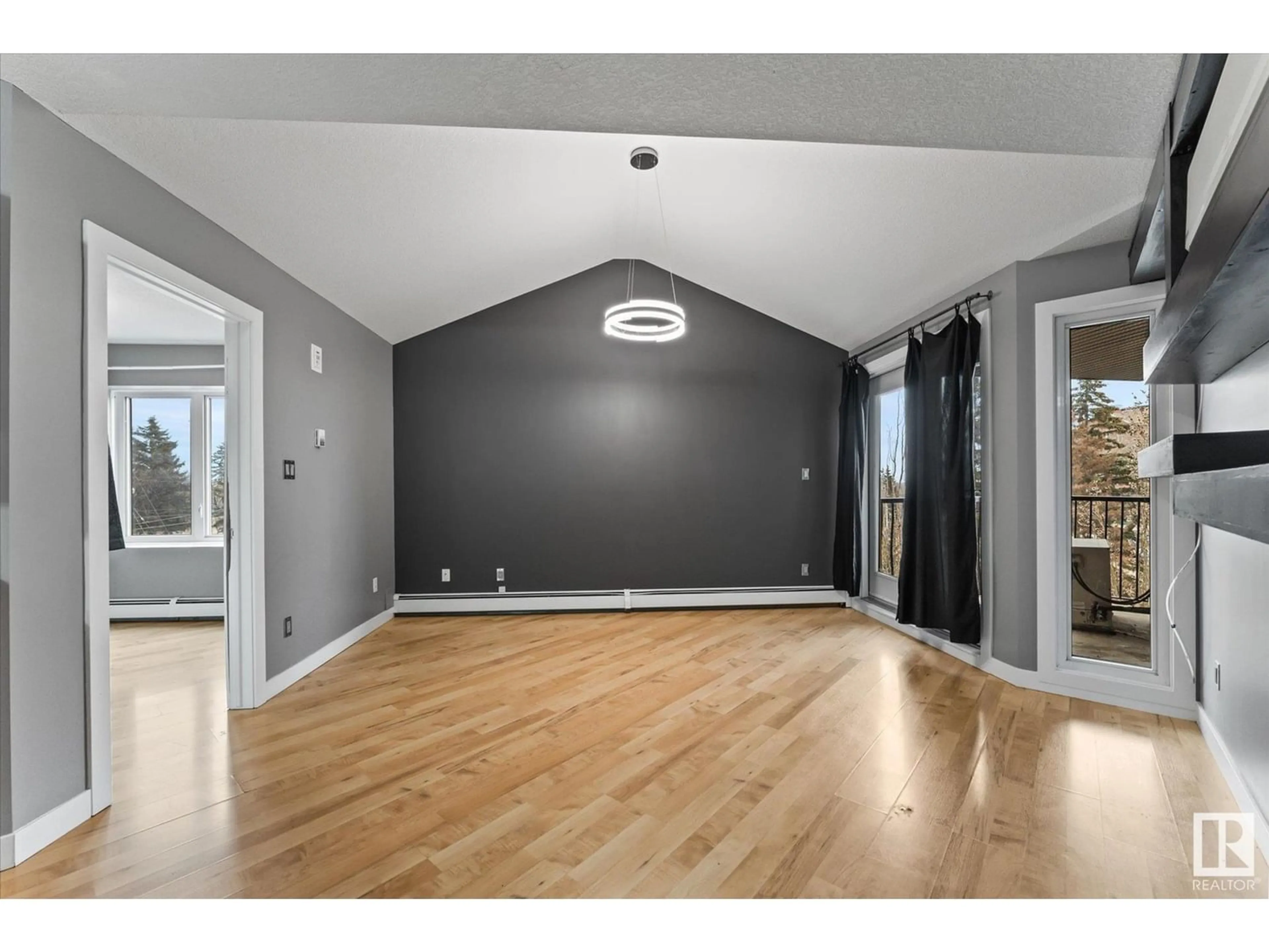 Other indoor space, wood floors for #204 9336 JASPER AV NW, Edmonton Alberta T5H3T5