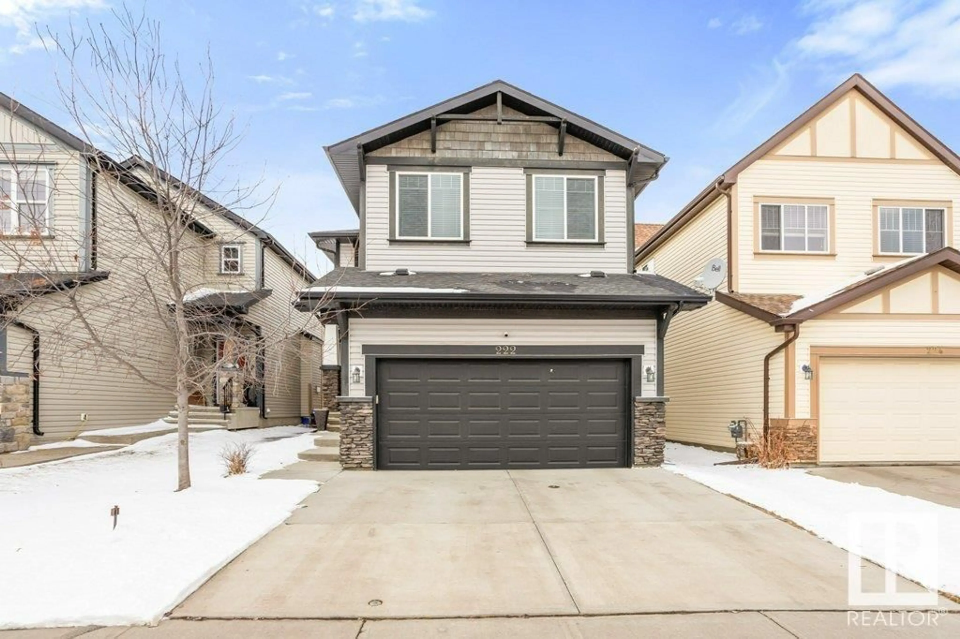 Frontside or backside of a home for 222 SECORD DR NW, Edmonton Alberta T5T4A9