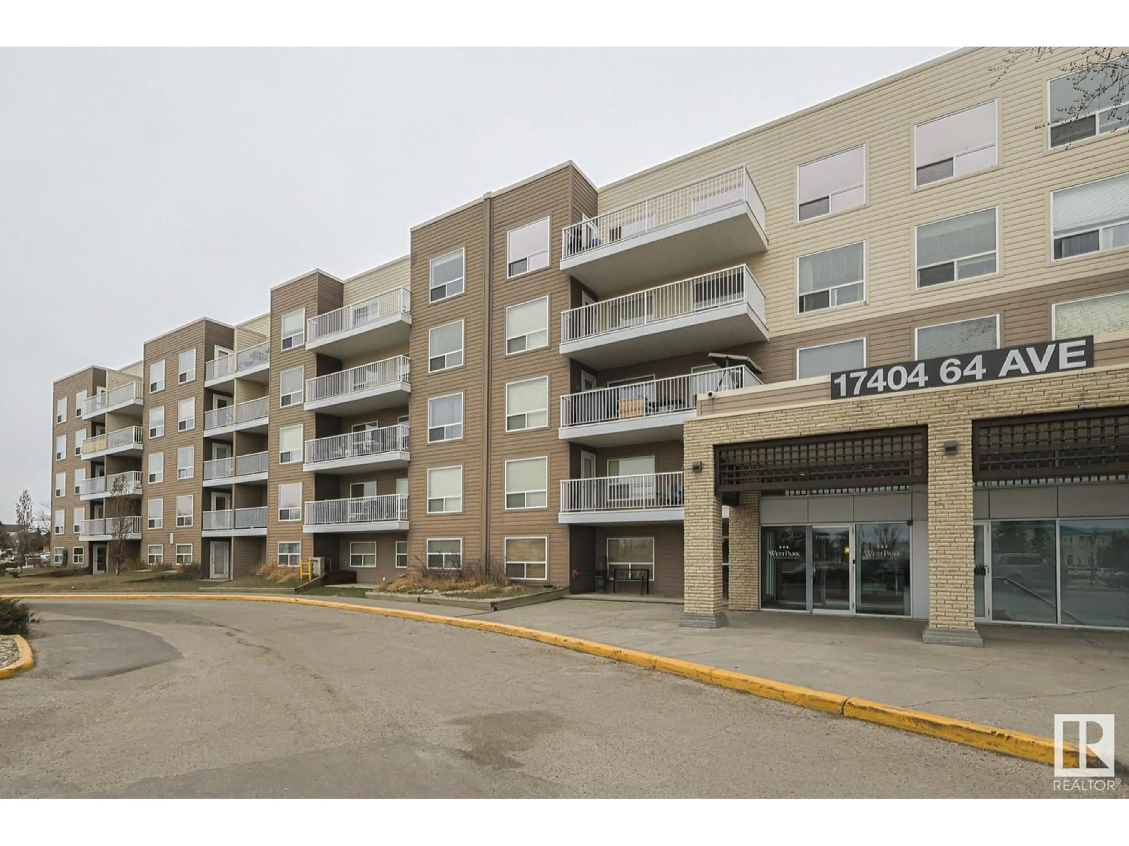 A pic from exterior of the house or condo for #105 17404 64 AV NW, Edmonton Alberta T5T6X4
