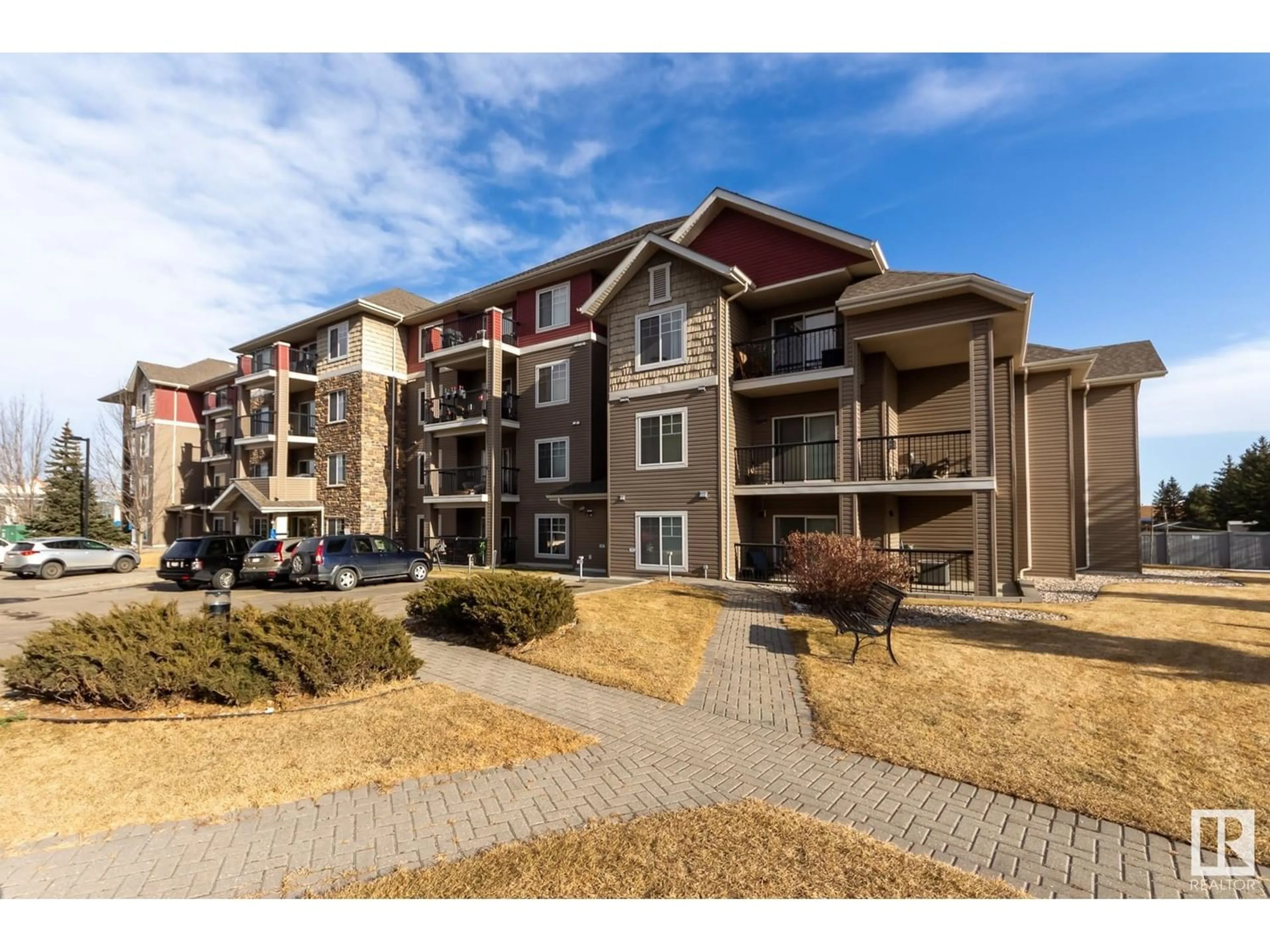 A pic from exterior of the house or condo for #309 17407 99 AV NW, Edmonton Alberta T5T0W7